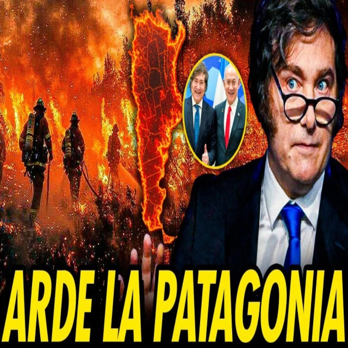 ARDE LA PATAGONIA ANTE LA DESIDIA Y EL CIPAYISMO DE MILEI
