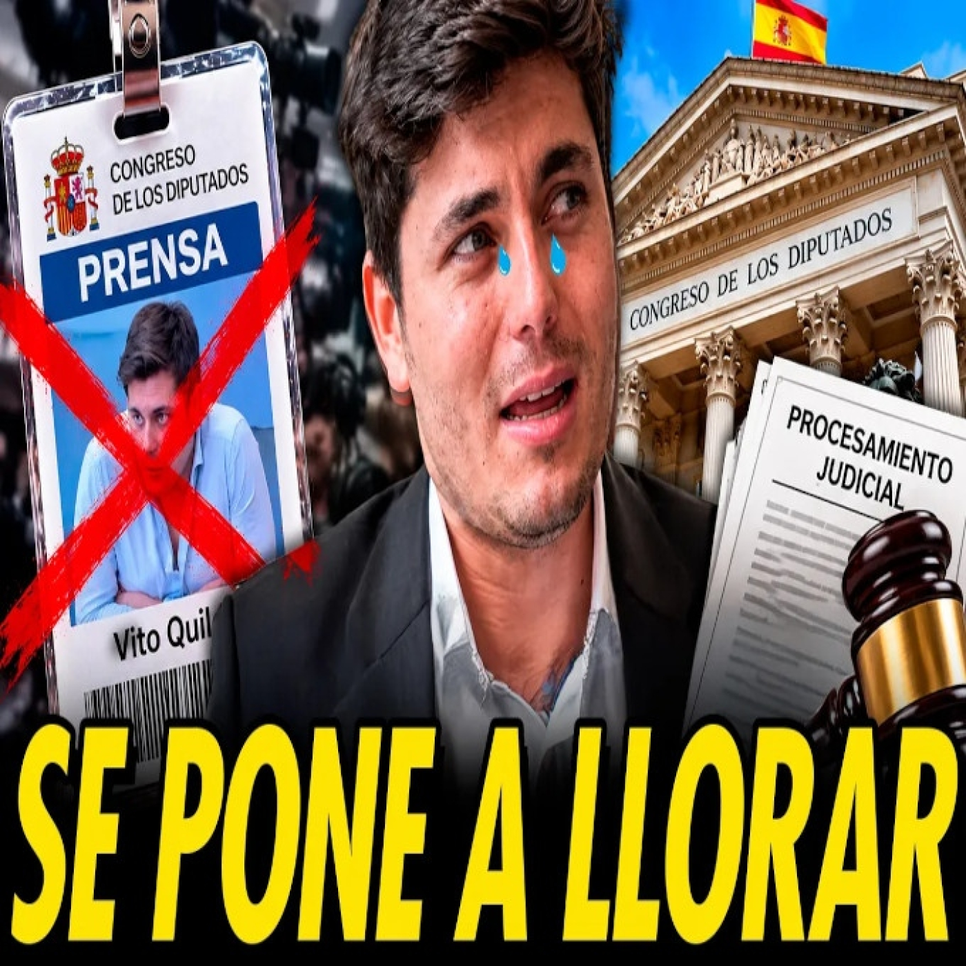 VITO QUILES LLORA EN REDES POR SU EXPULSIÓN DEL CONGRESO Y PROCESAMIENTO JUDICIAL episode artwork