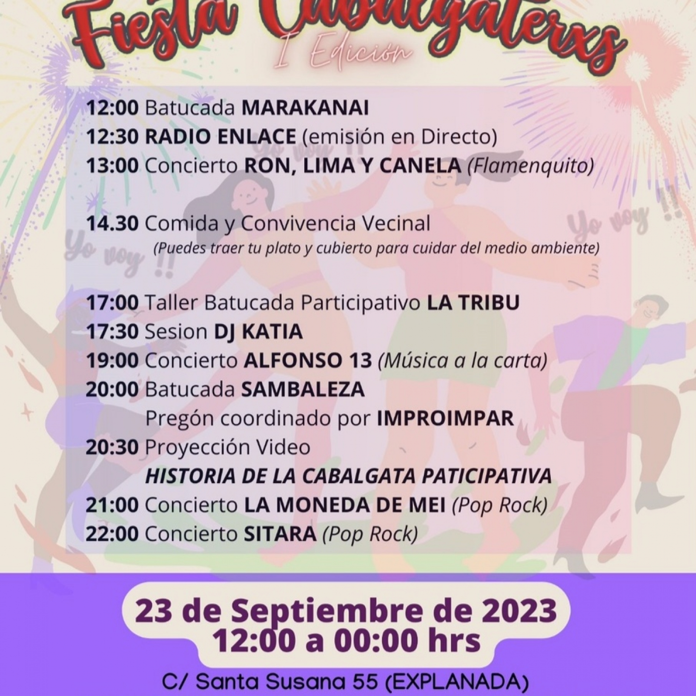 Enlace Informativo 21 septiembre 2023: Entrevista a Cabalgata Hortaleza, a Plataforma contra cantón de Montecarmelo... episode artwork
