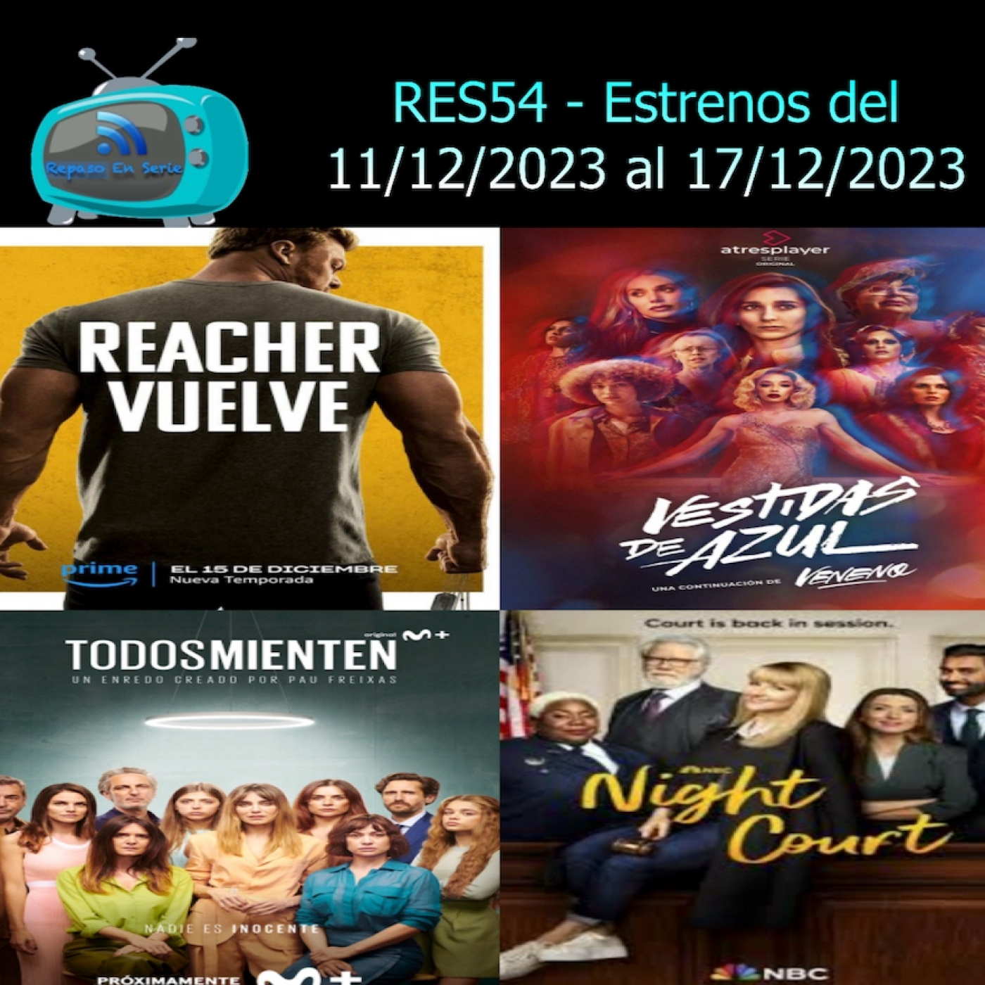 RES54 - Estrenos del 11 de diciembre al 17 de diciembre episode artwork