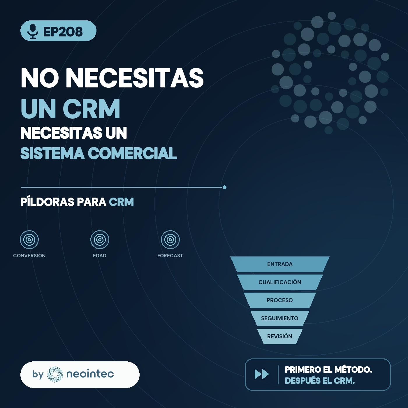 Tu empresa no necesita un CRM. Necesita un sistema comercial | EP208 episode artwork