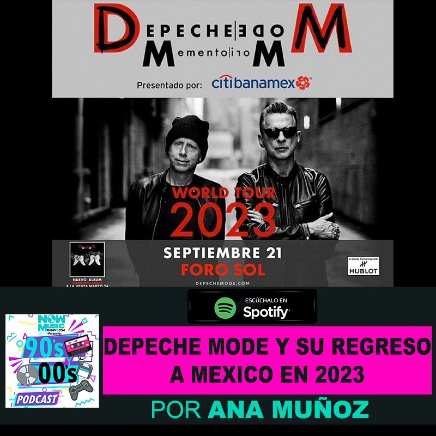 Depeche Mode y su regreso a México en 2023