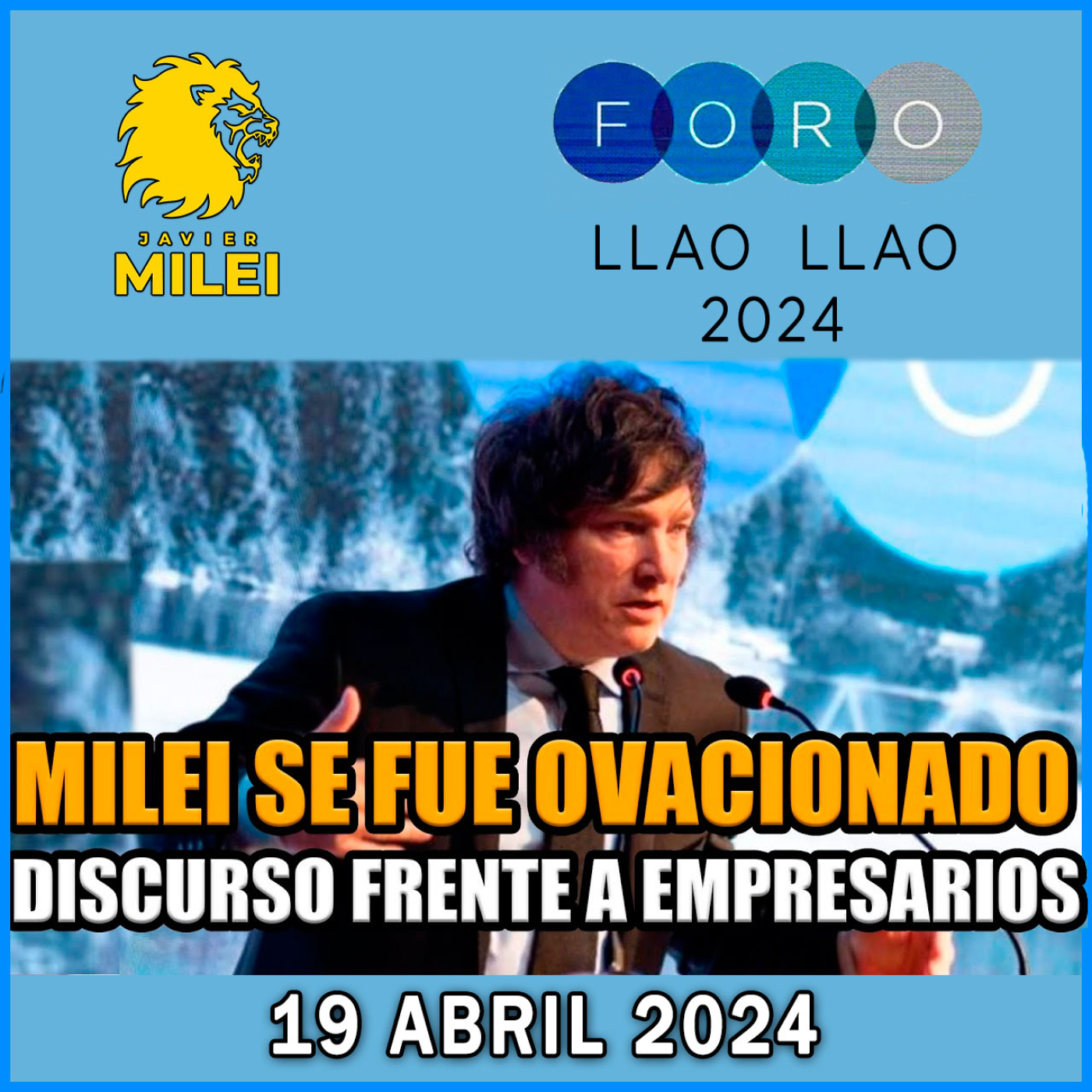Audios Javier Milei
