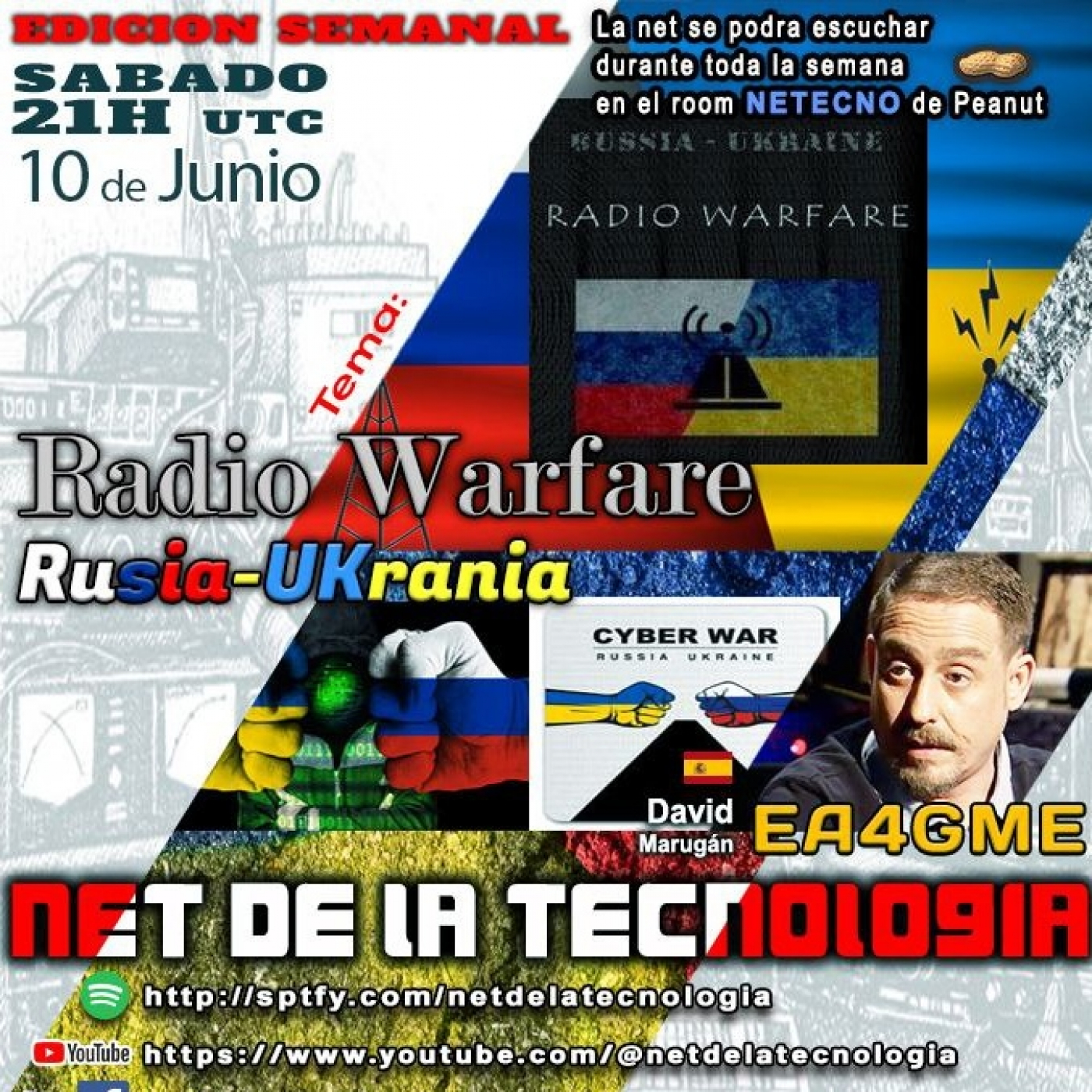 #423 Radio Warfare por EA4GME David episode artwork