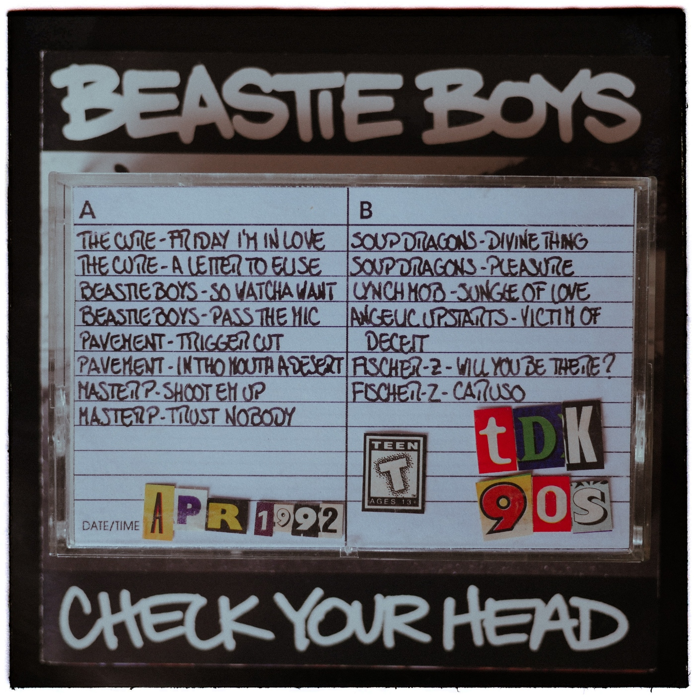 TDK 90s #102 - Abril 1992 (The Cure - Beastie Boys - Pavement) episode artwork