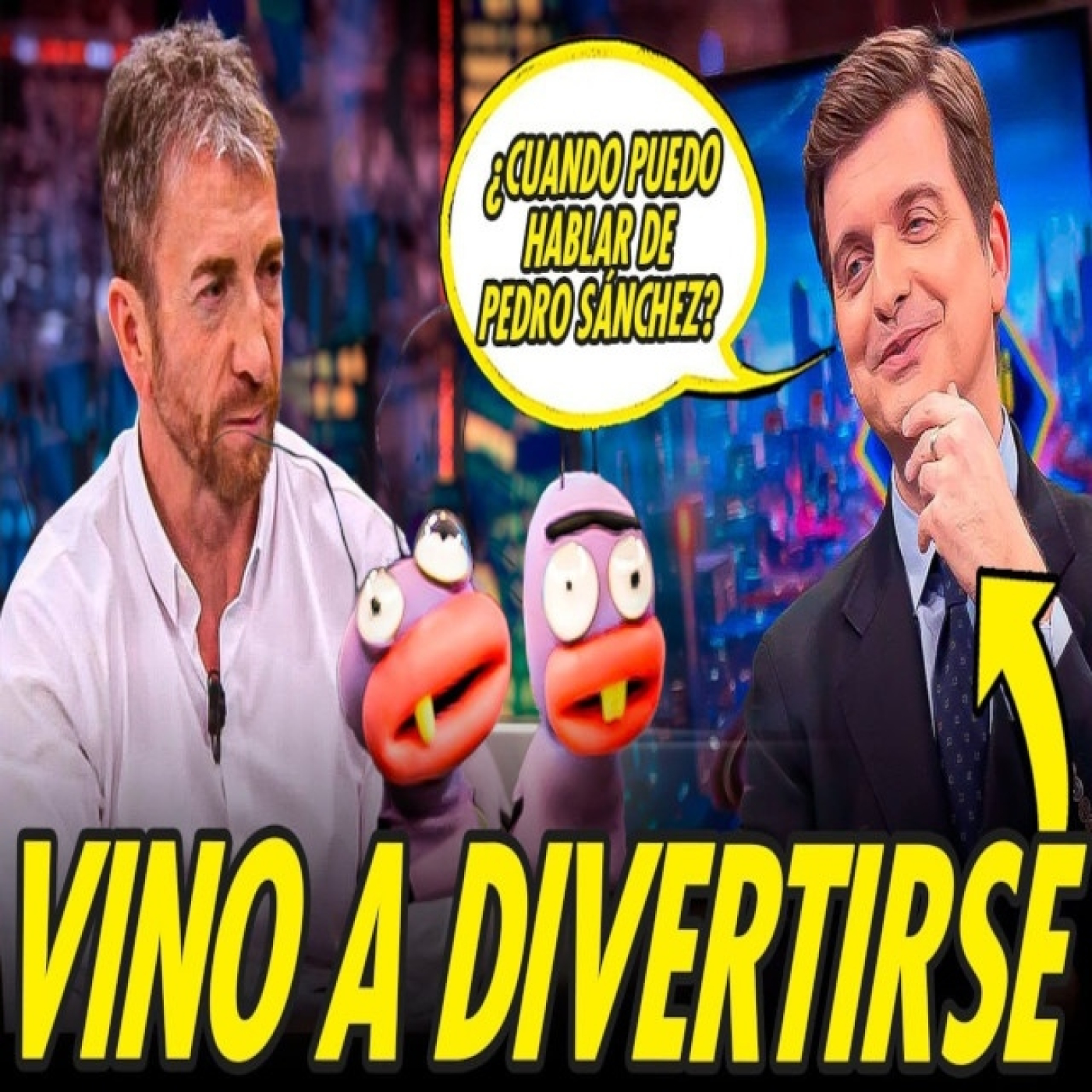 MARC GIRÓ FUE A DIVERTIRSE A EL HORMIGUERO CON PABLO MOTOS