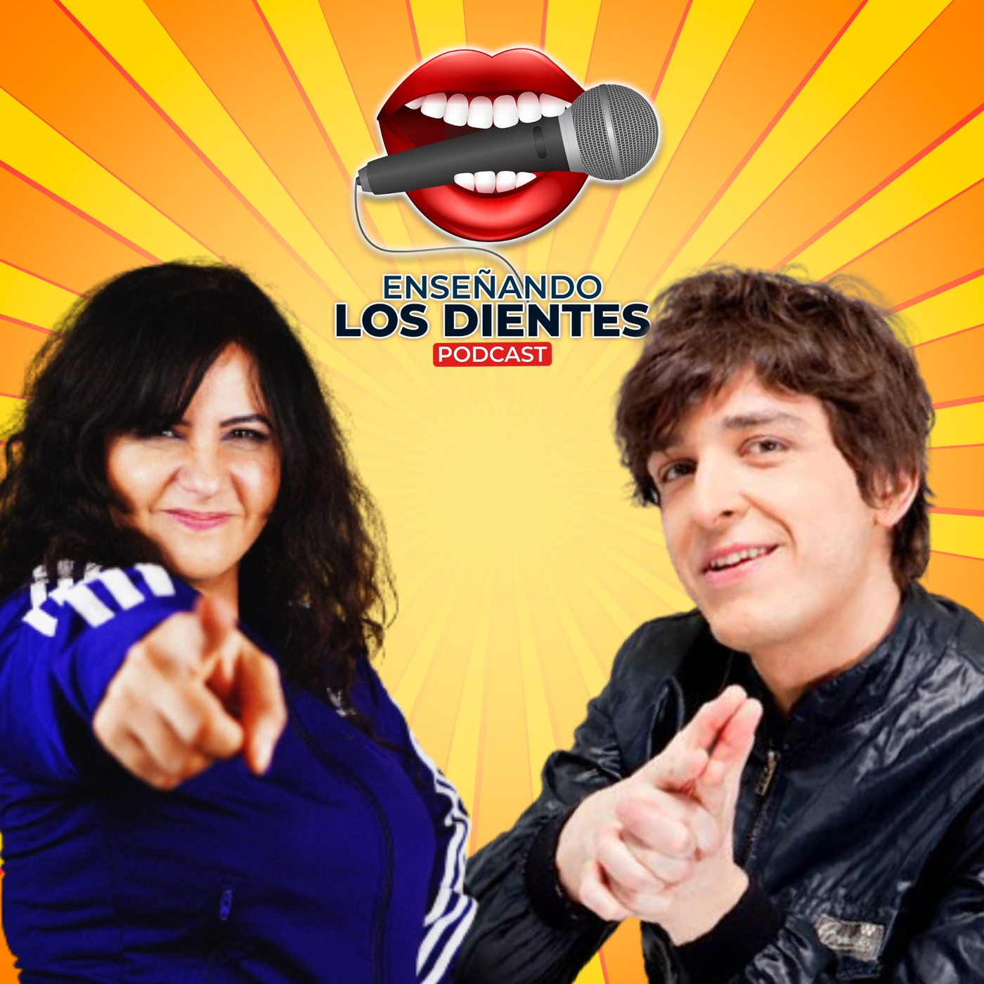 Enseñando los dientes