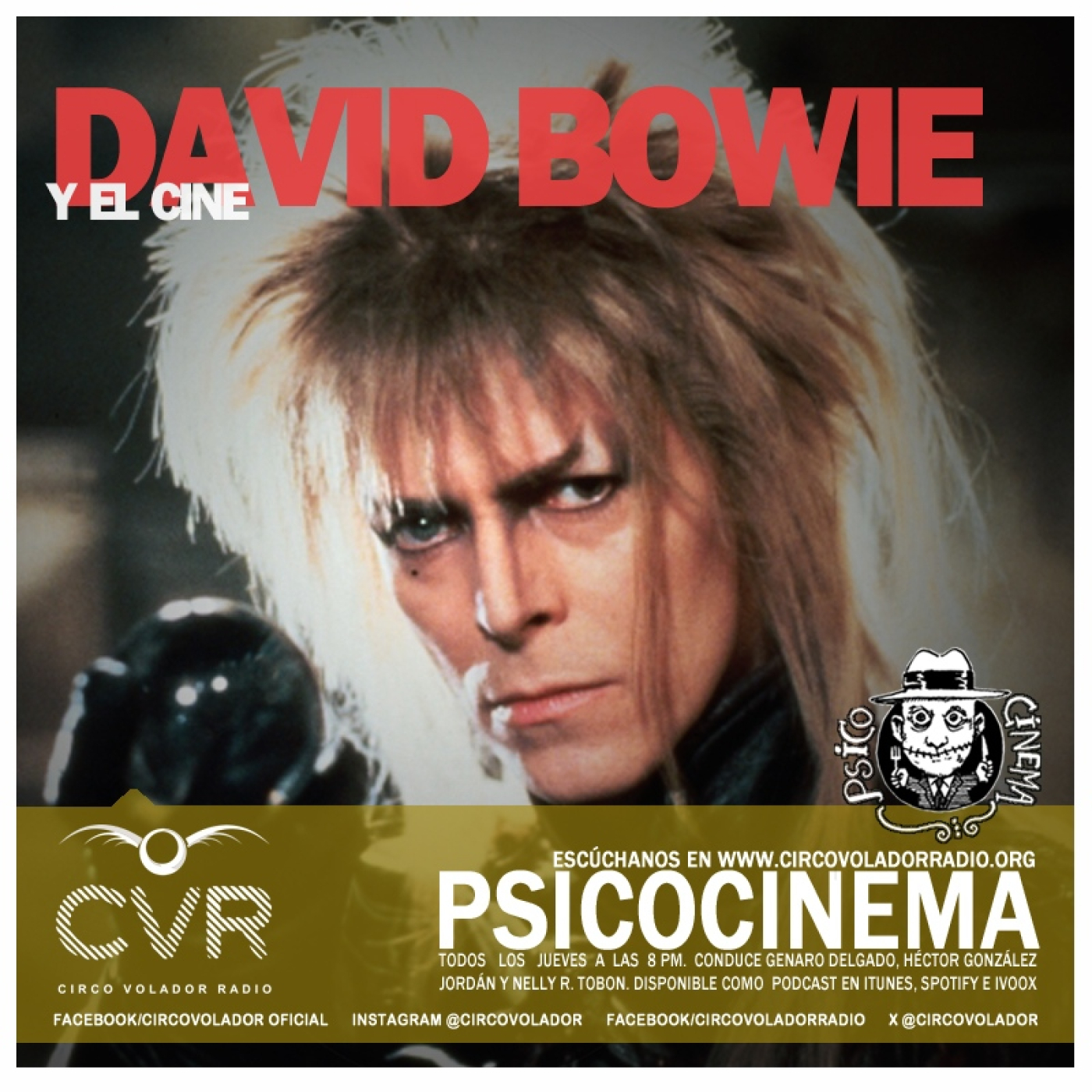 PSICOCINEMA - DAVID BOWIE Y EL CINE - 20260625 episode artwork