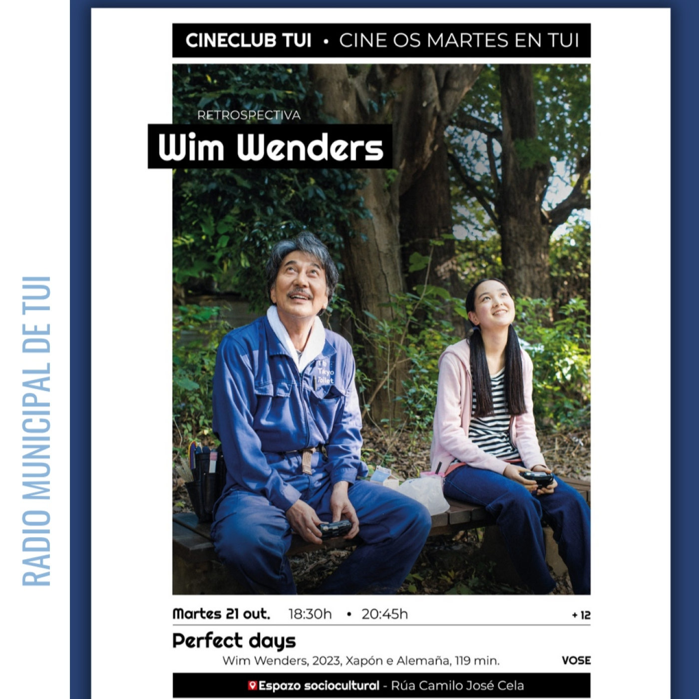 Ent. Noemí Guisande, do Cineclub Tui | "Perfect Days" de Wim Wenders episode artwork
