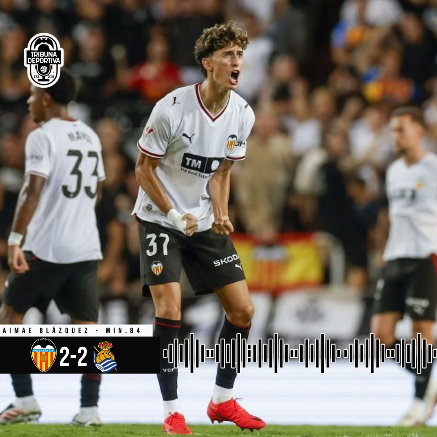 GOL | Beitia pp Valencia CF 2-2 Real Sociedad J7