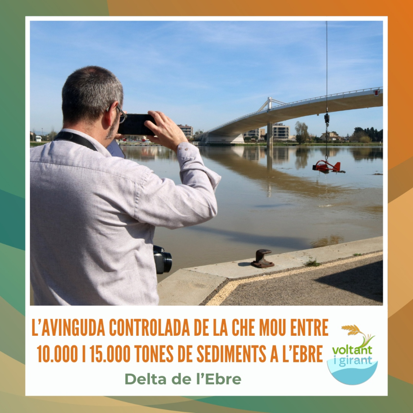 L’avinguda controlada de la CHE mou entre 10.000 i 15.000 tones de sediments a l’Ebre episode artwork