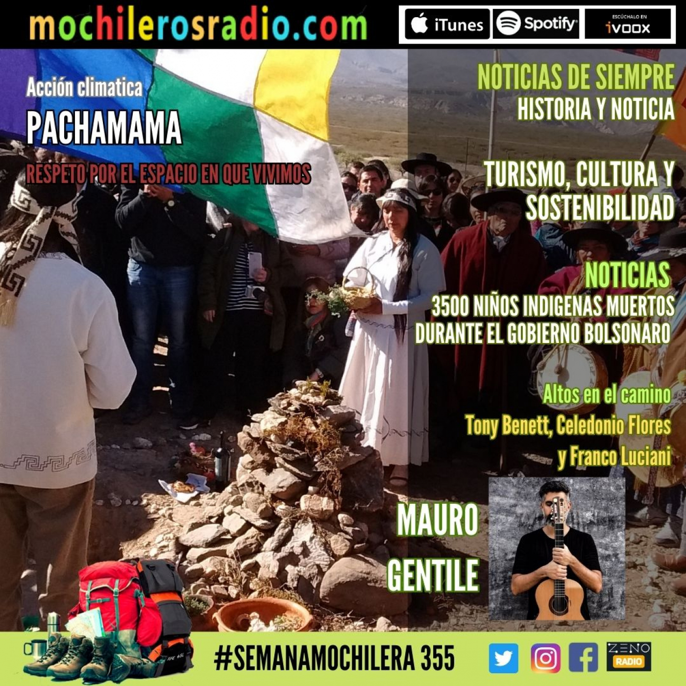 Mochileros 355 - 4 de Agosto de 2023 episode artwork