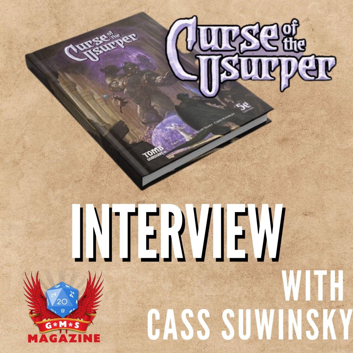 RPG Interview: The Curse of the Usurper with Cass Suwinsky episode artwork