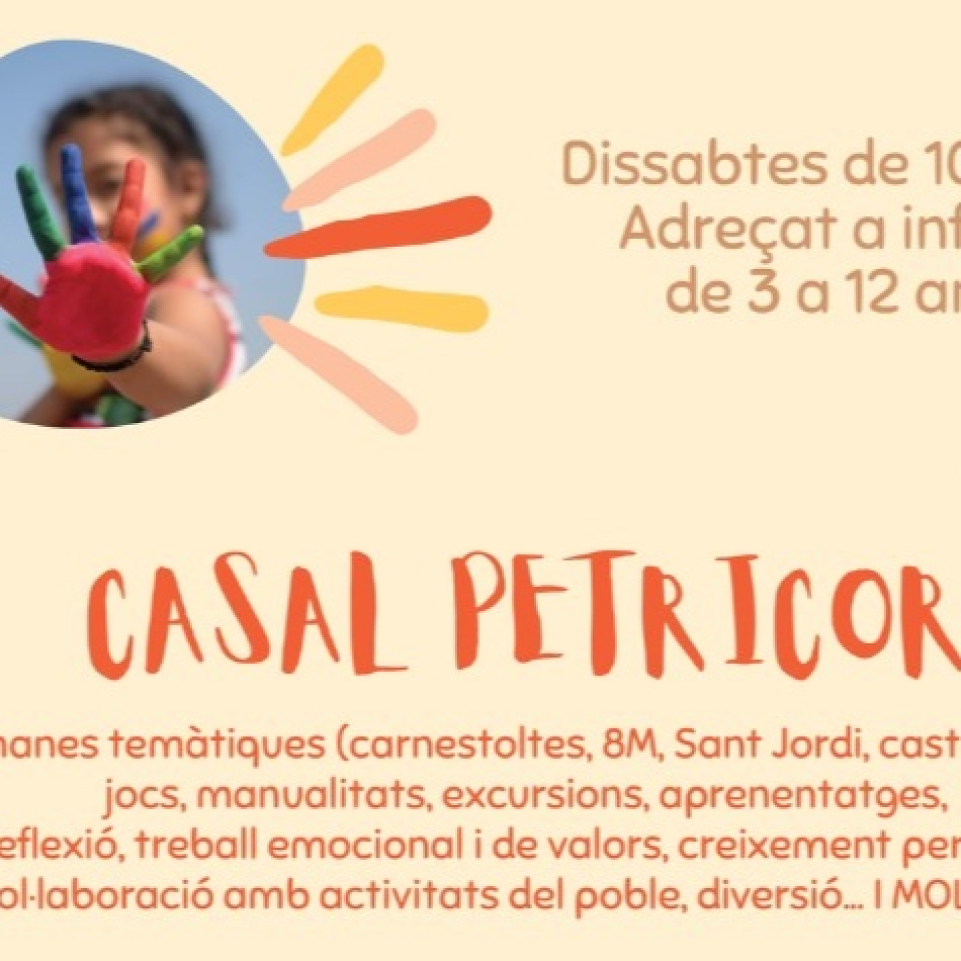 Un casal educatiu de 3 a 12 anys amb accés flexible i cost simbòlic episode artwork
