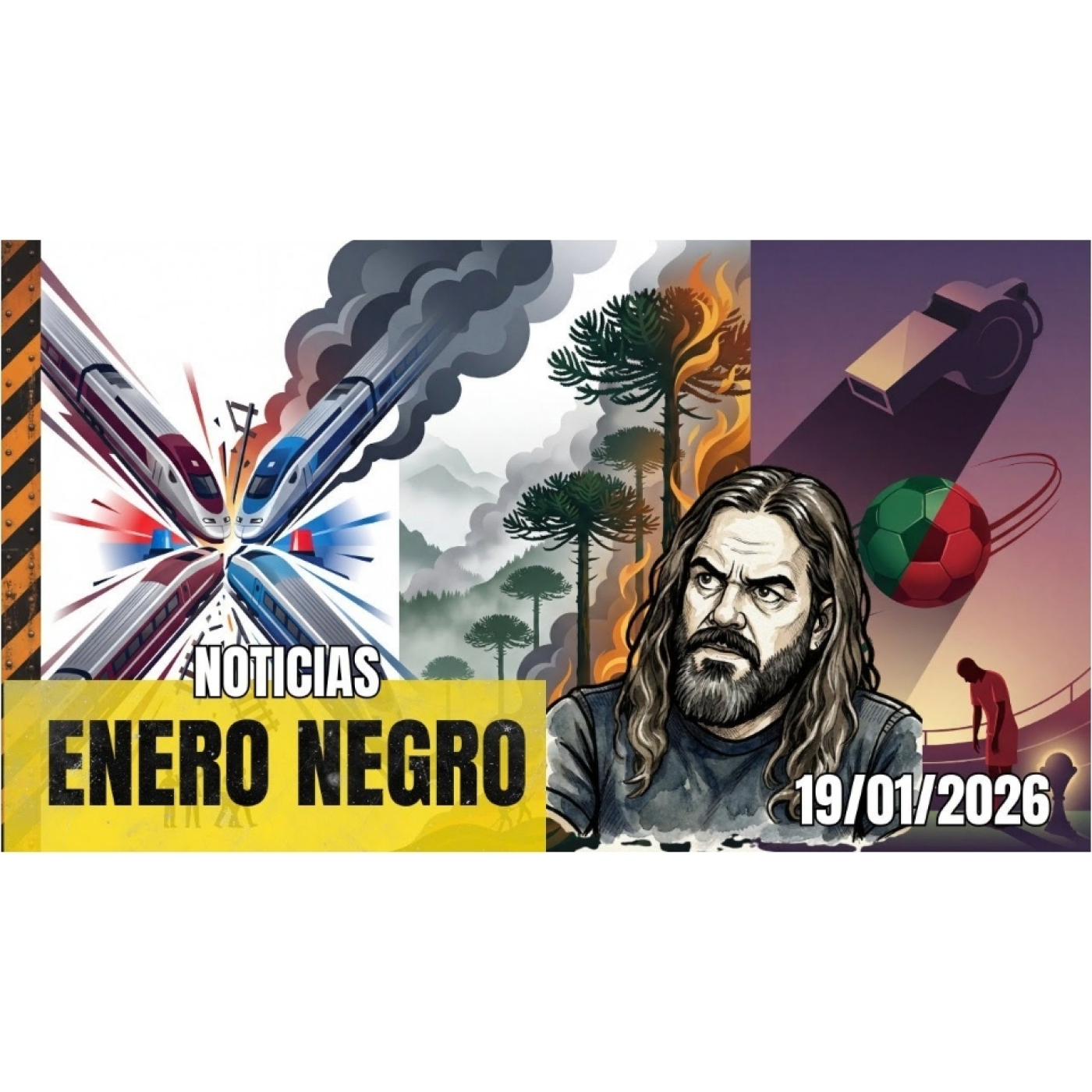 NOTICIAS EN DIRECTO con Armesilla: Adamuz, Copa África, Incendios en Patagonia (28)