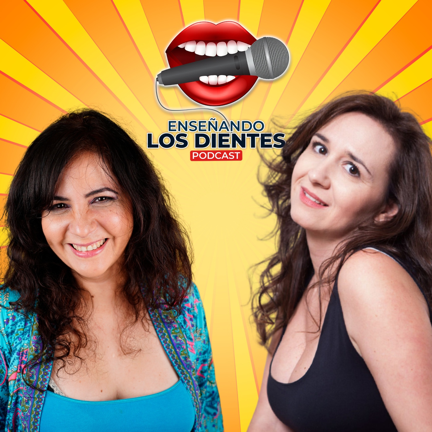 Enseñando los dientes
