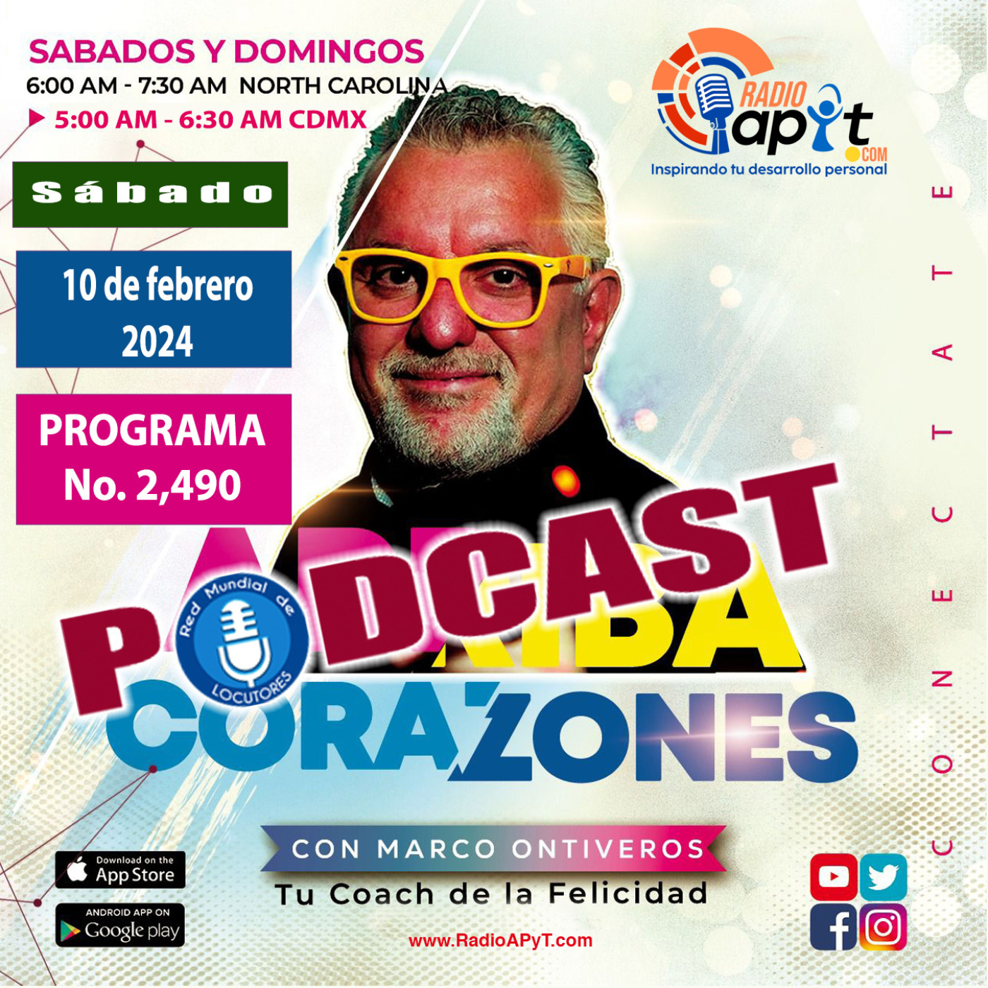 2490-arriba-corazones-2024-02-10-SABADO-GrandesExitos-JoseAlfredoJimenez-MIA943fm episode artwork