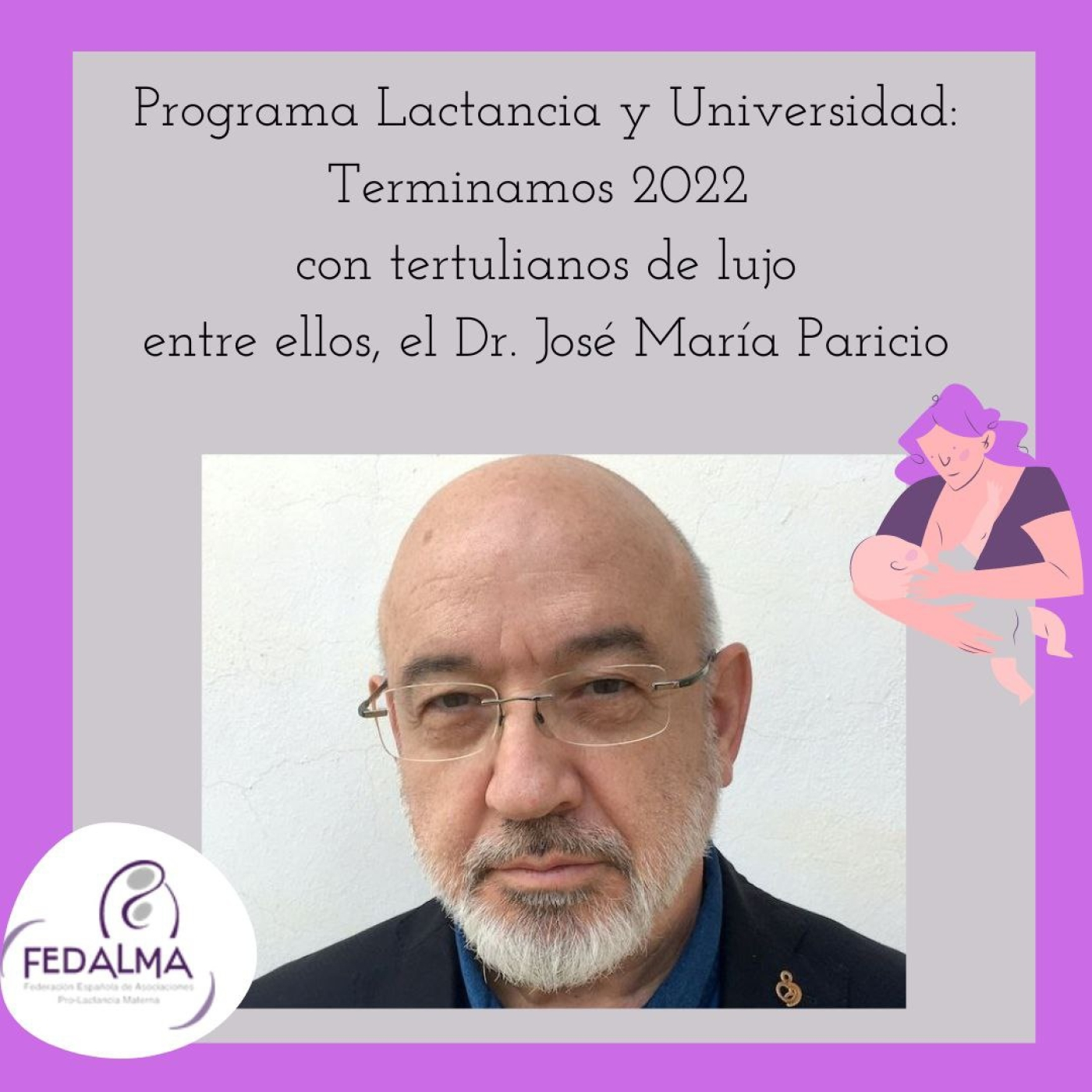 Hablemos de lactancia con FEDALMA