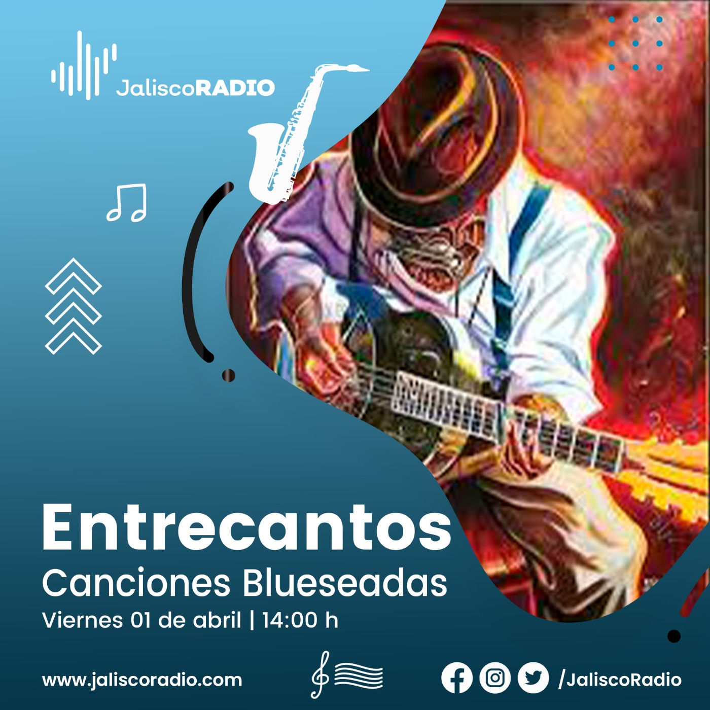 Programa Entrecantos 01 de abril, 2022: "Canciones Blueseadas" episode artwork