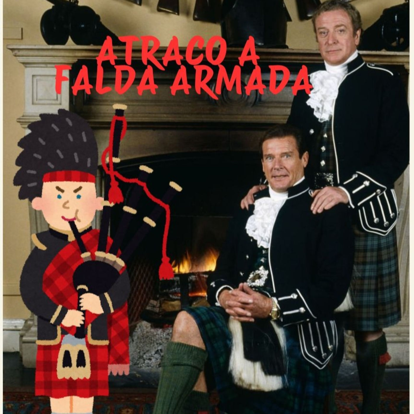 ATRACO A FALDA ARMADA con el amigo ROGER MOORE