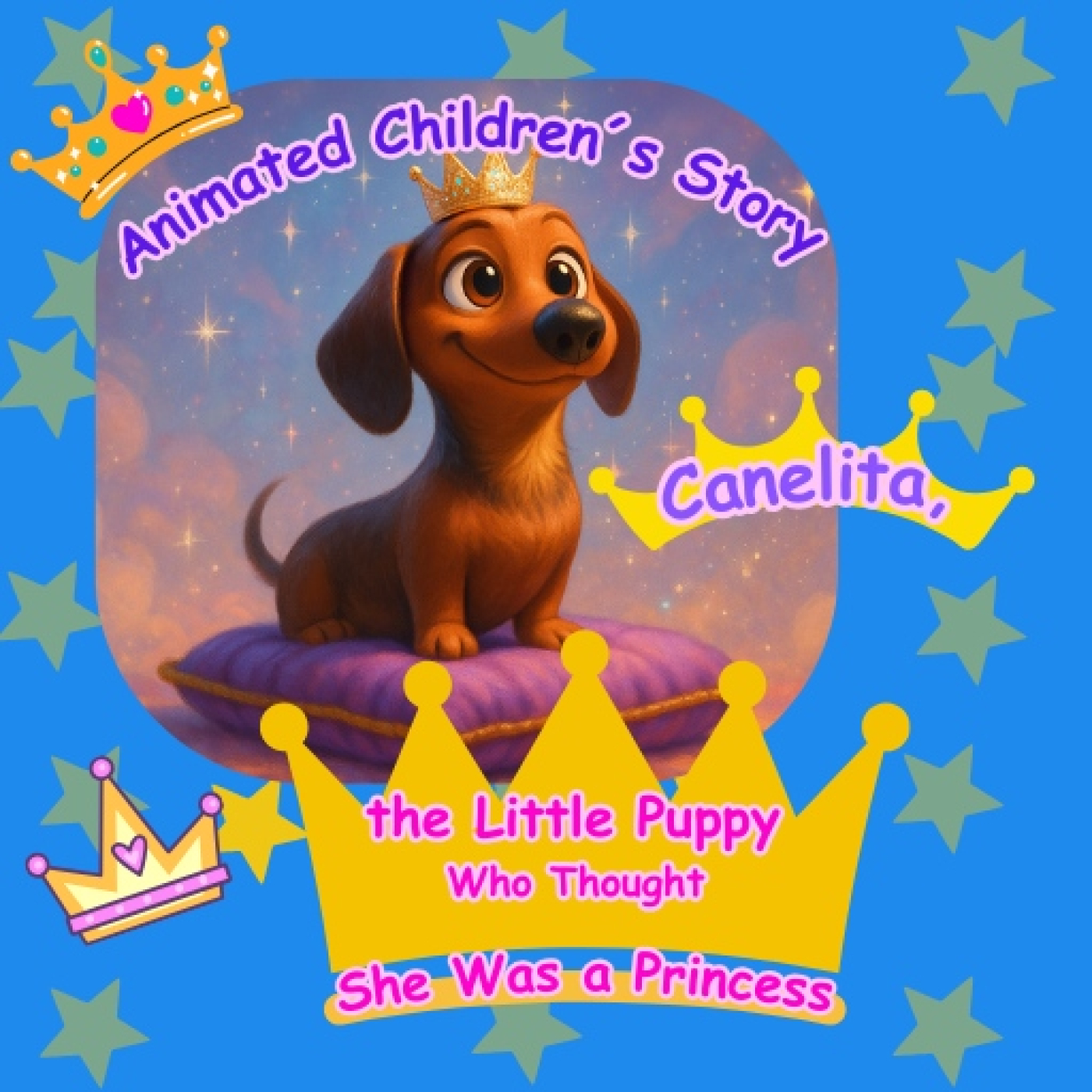 Canelita, the Little Dog Who Thought She Was a Princess   Heartwarming Kids Story in English