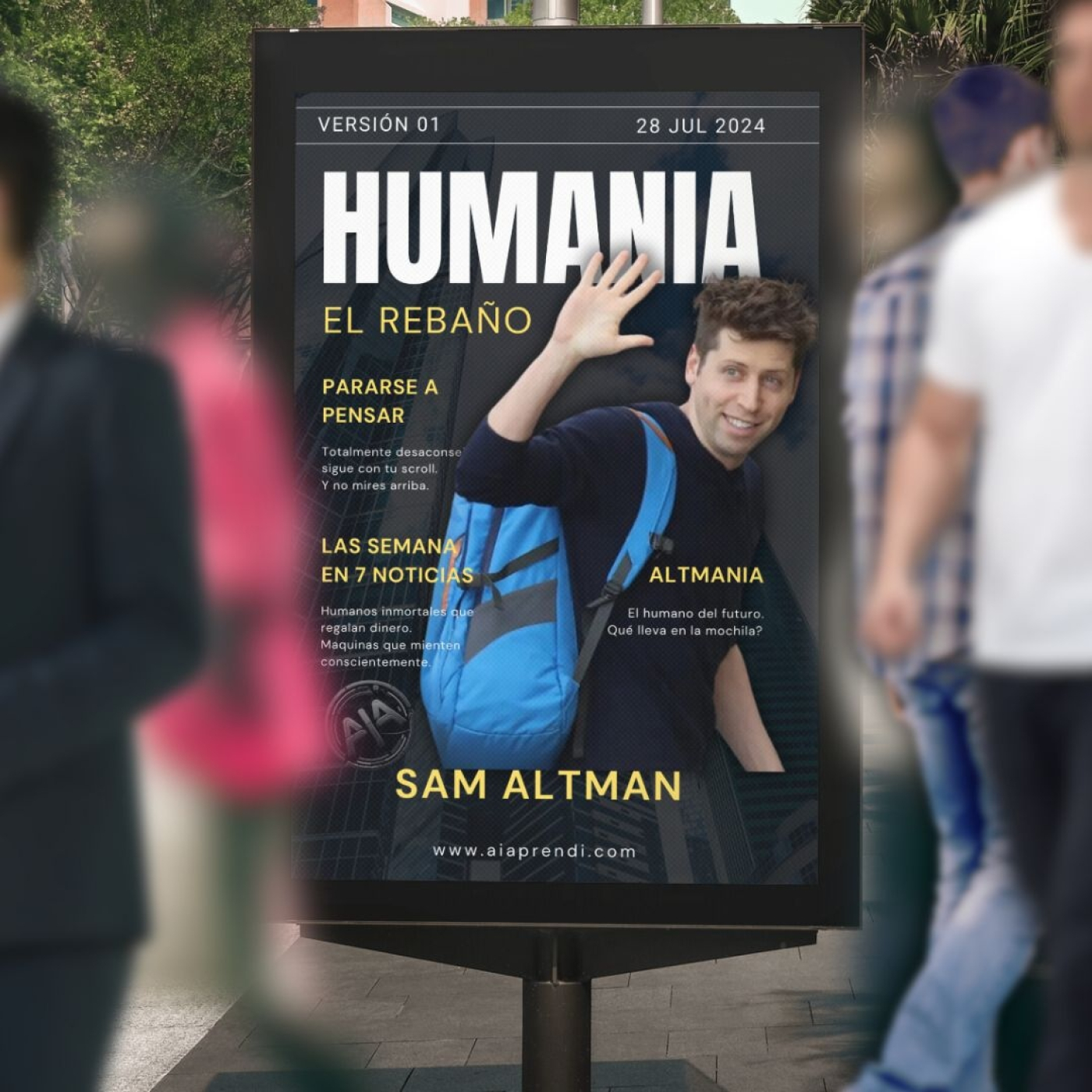 HUMANÍA, Humanos inmortales y maquinas que mienten conscientemente episode artwork