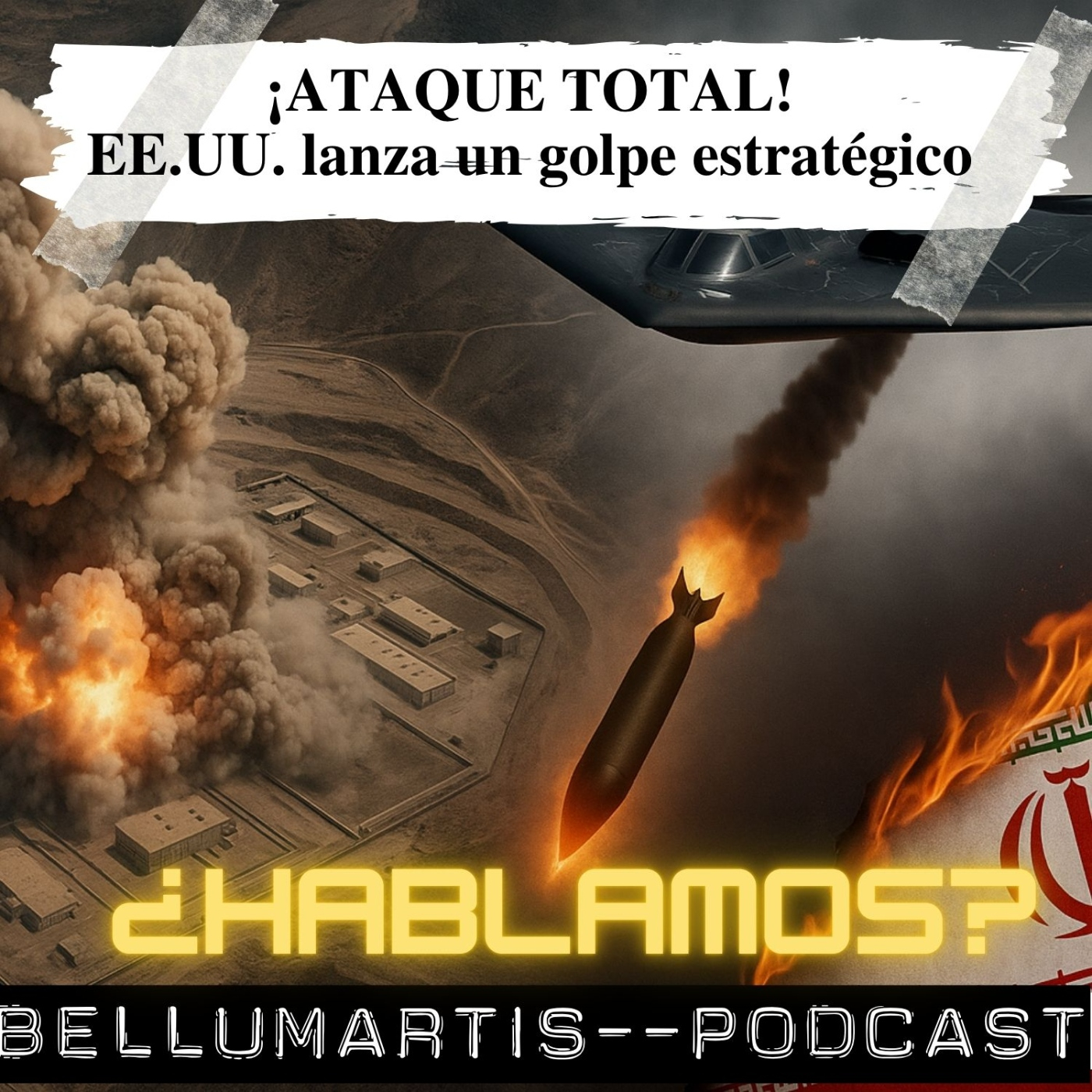 ¡ATAQUE TOTAL! EE.UU. lanza un golpe estratégico sobre Fordow, Natanz y Esfahán