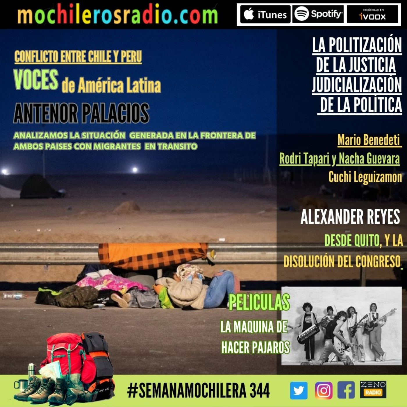 Mochileros 344 19 de Mayo de 2023 episode artwork