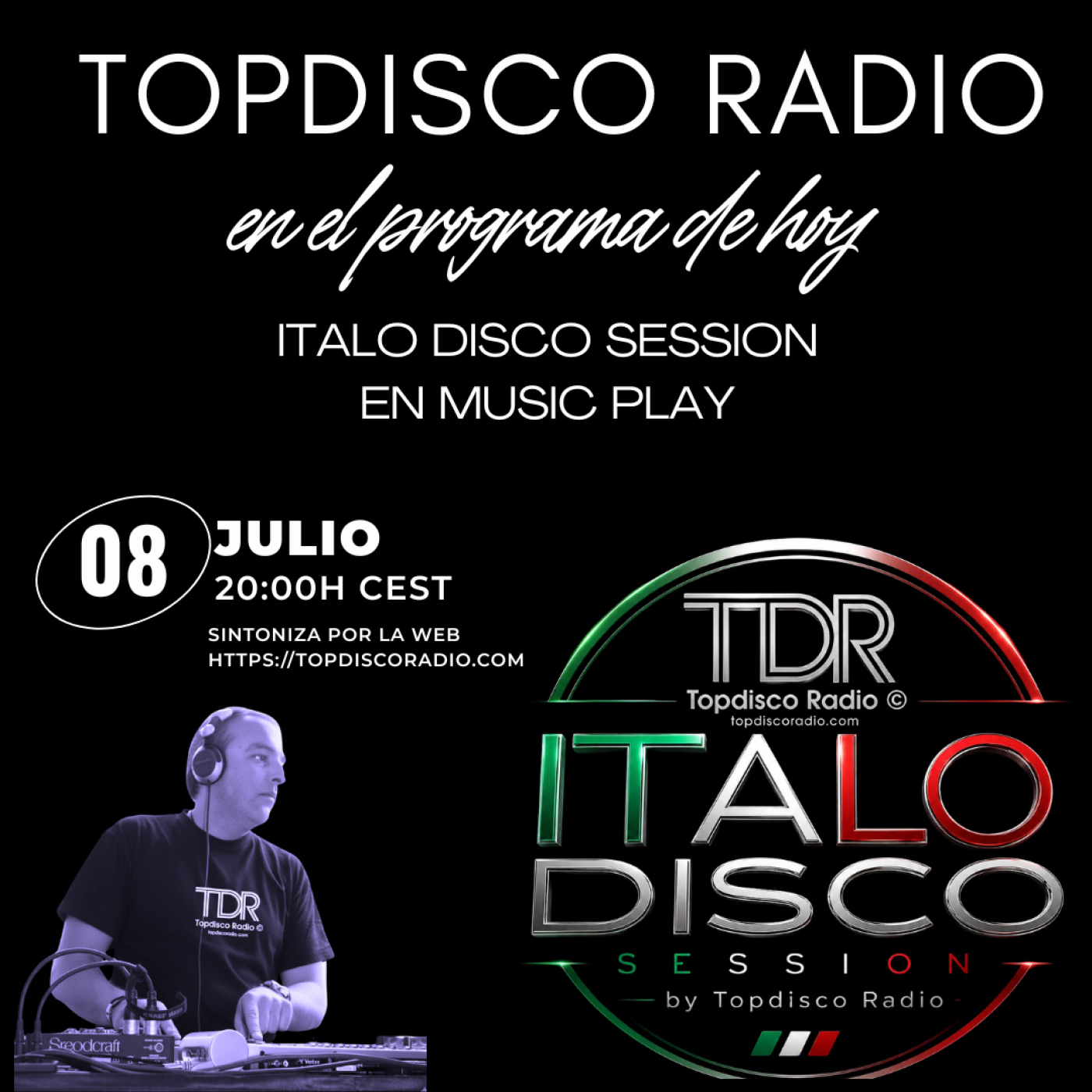 Music Play Programa 319 Italo Disco Session FV80RST episode artwork