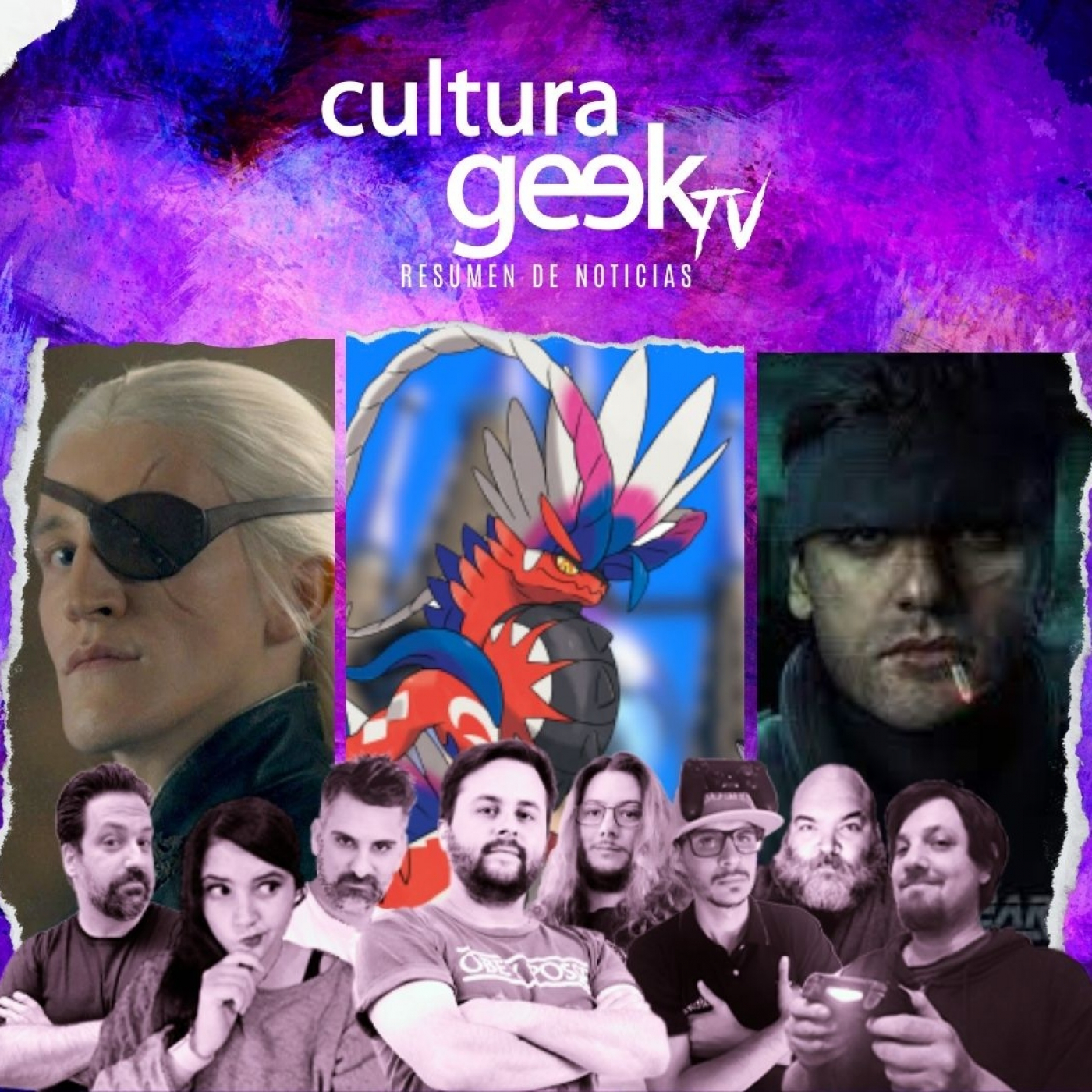 Cultura Geek TV: Pokémon Scarlet and Violet, House of the Dragon, la peli de Metal Gear y AGS 2022 episode artwork