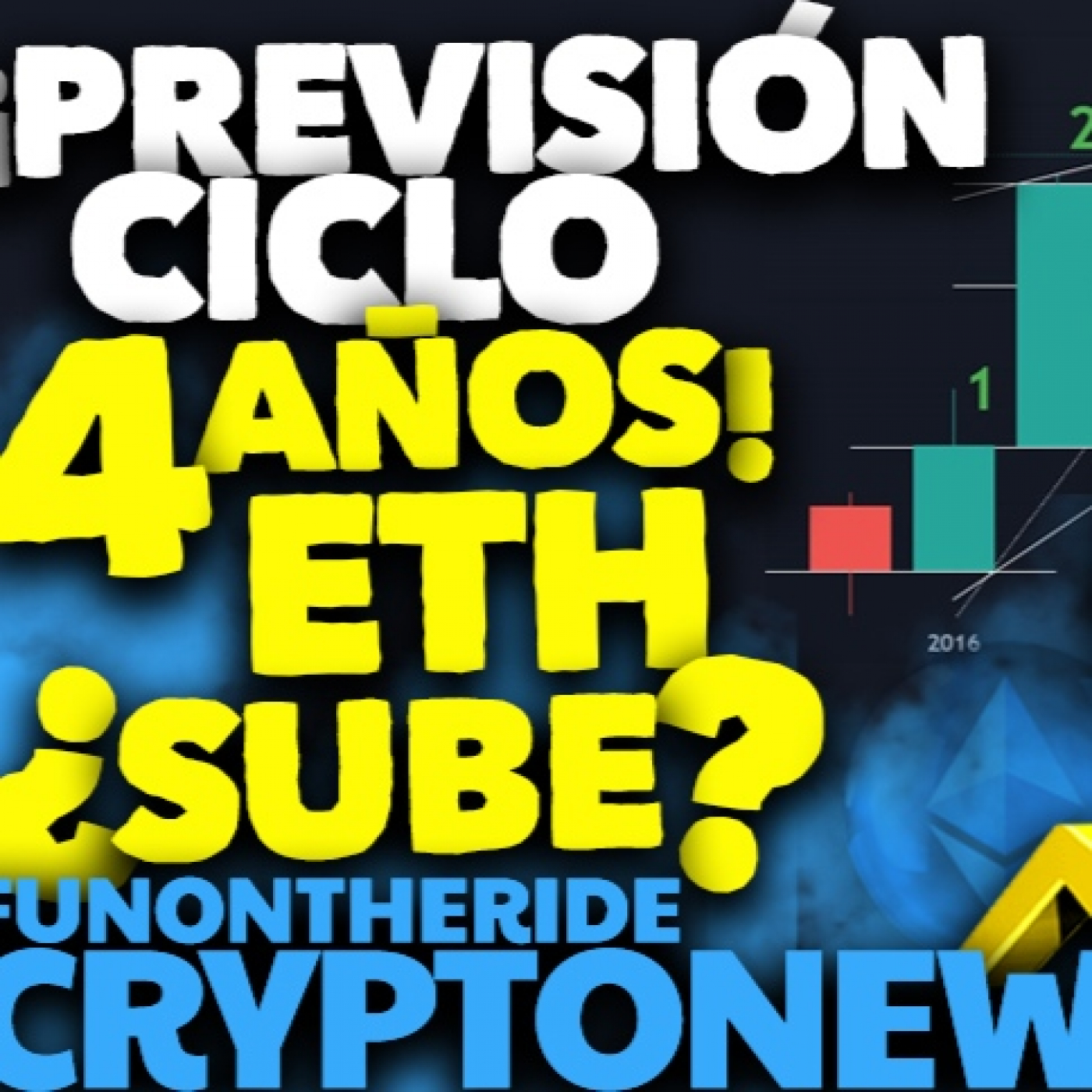 ¡SUBE ETHEREUM!? PERVISIÓN CICLO 4 AÑOS ETH!!
