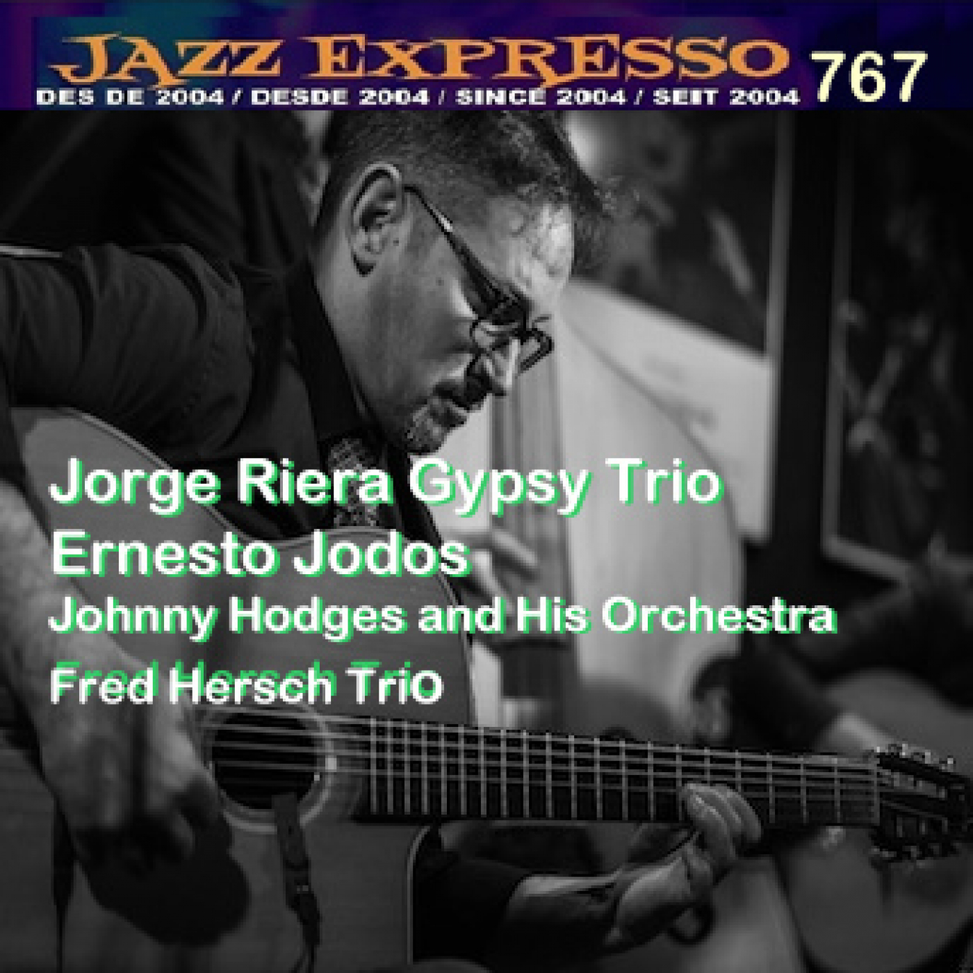 Jazz Expresso a Sants 3 Ràdio(18-02-22)767:Jorge Riera Gypsy Trio,Ernesto Jodos, Johnny Hodges, Fred Hersch Trio episode artwork