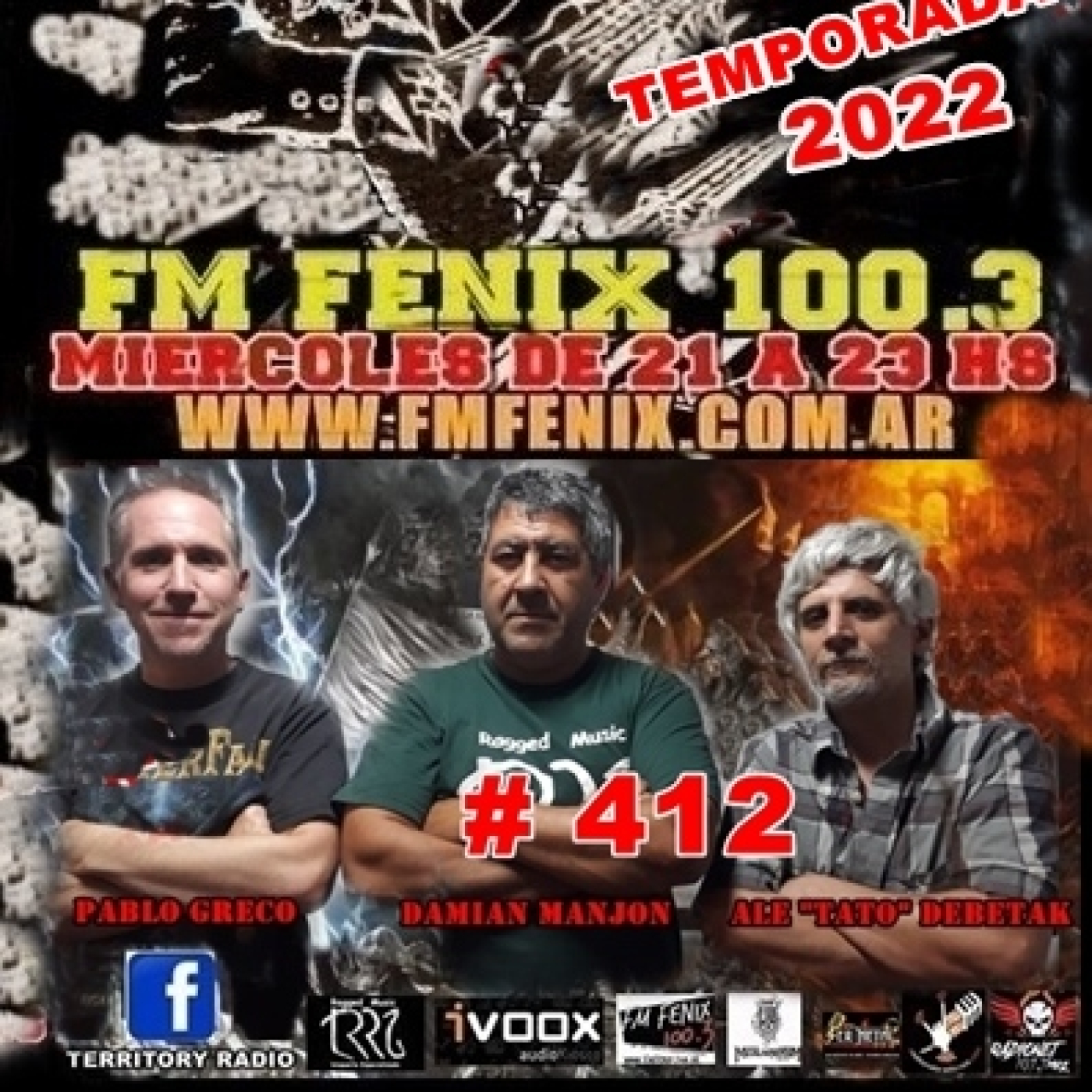 TERRITORY RADIO # 412 (21-12-2022) episode artwork