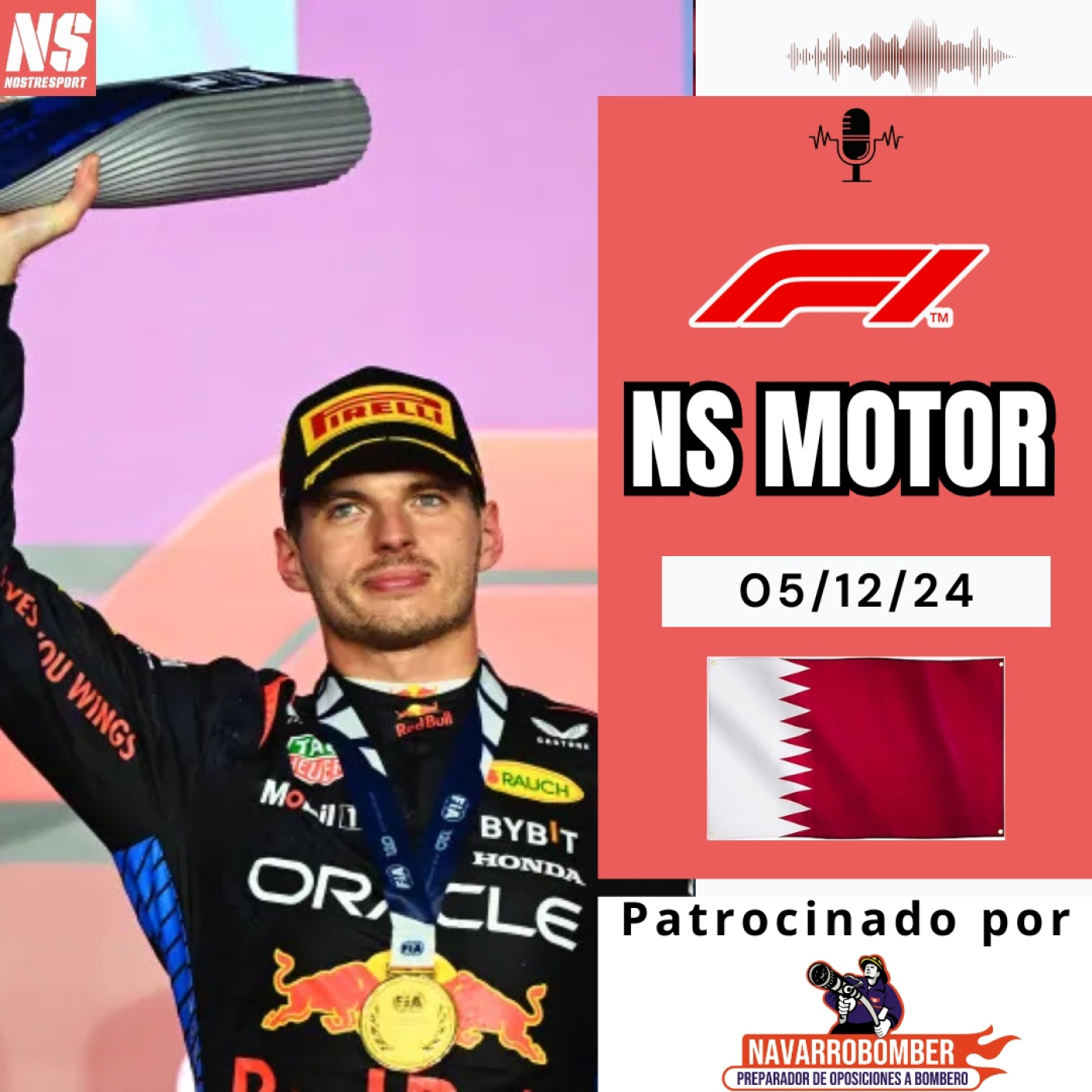 NS MOTOR 05/12/24. VERSTAPPEN GANA EN QATAR episode artwork