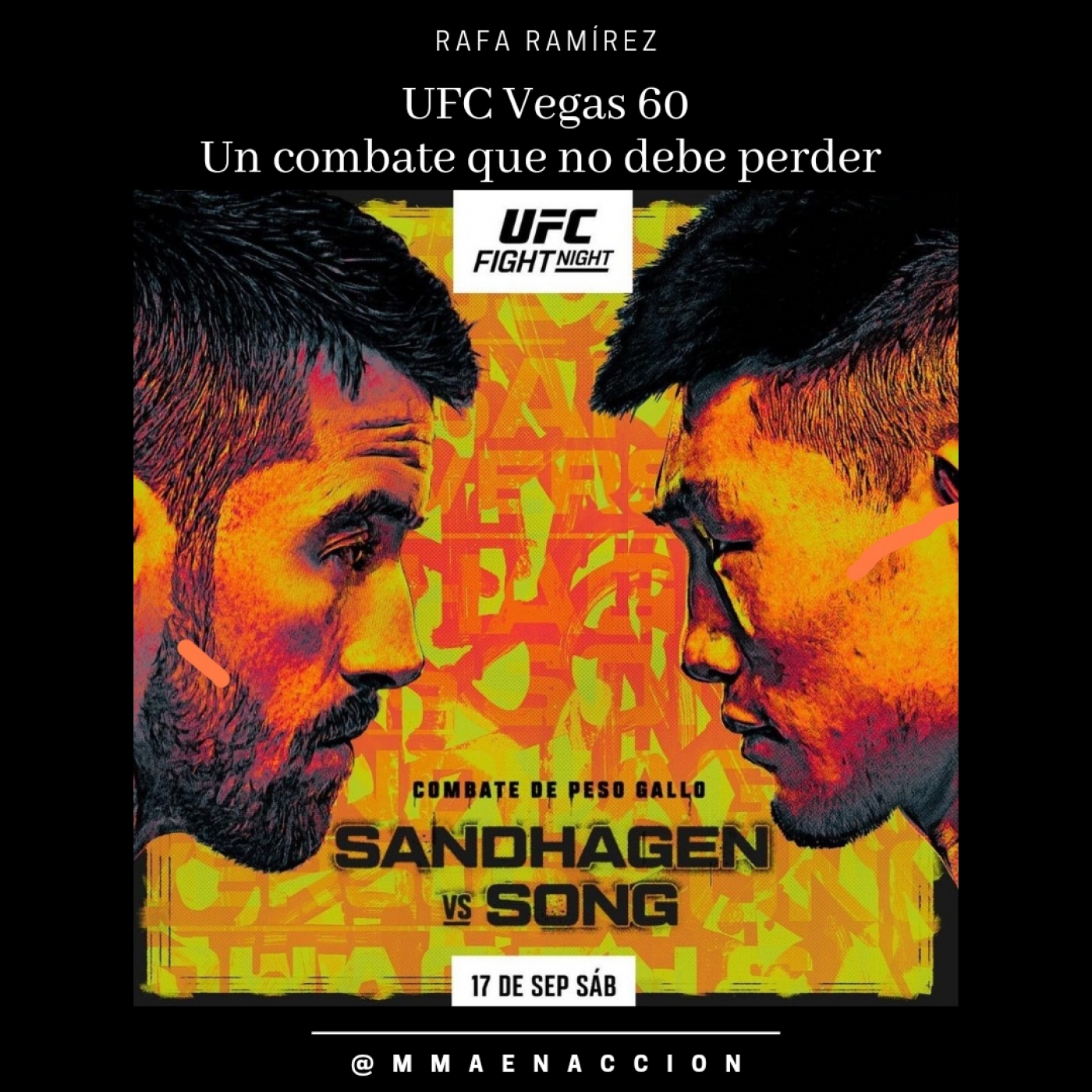 UFC Vegas 60 Sandhagen vs Song - Un combate que no debe perder episode artwork