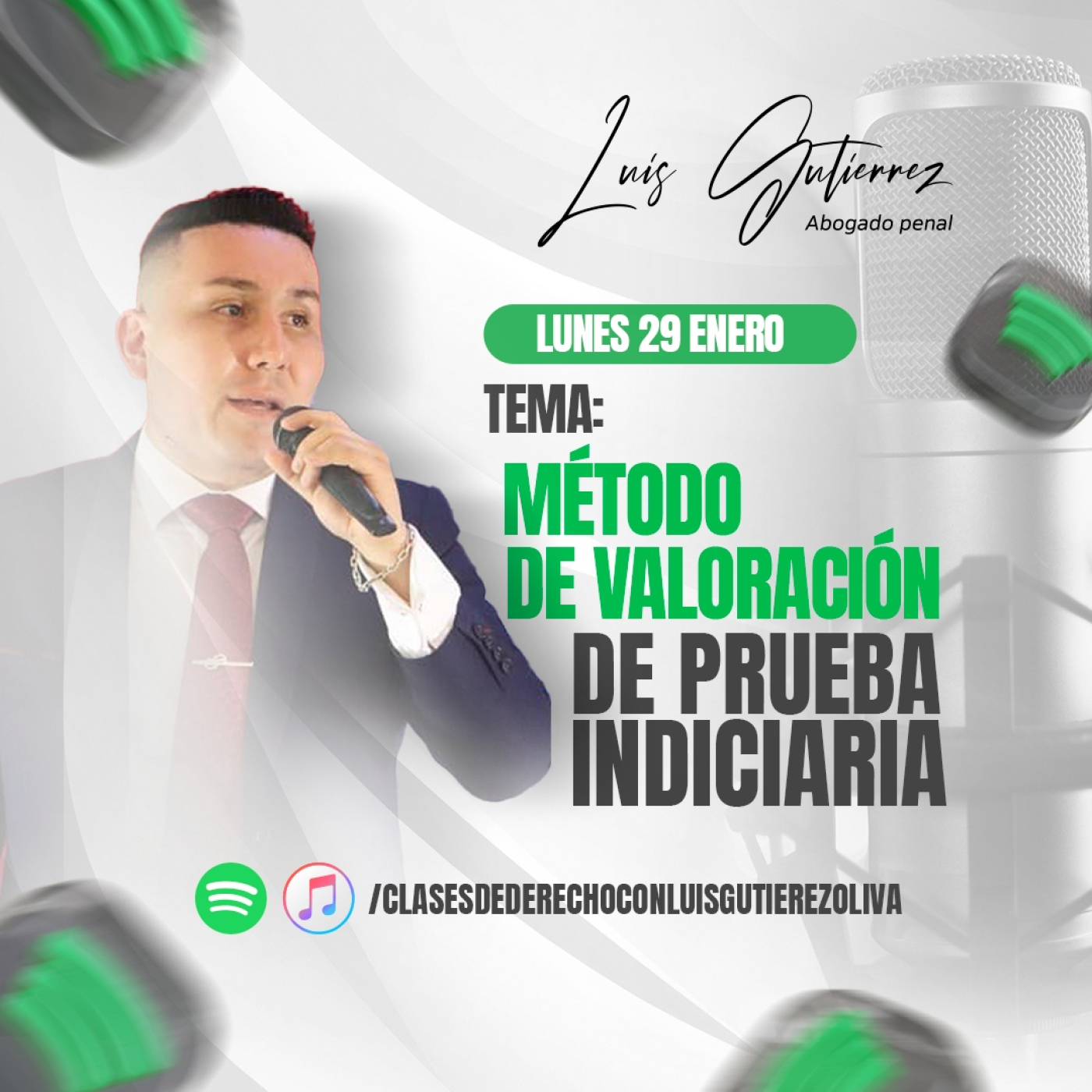 Método de valoración de prueba indiciaria |Clases de Derecho por Luis Gutierrez