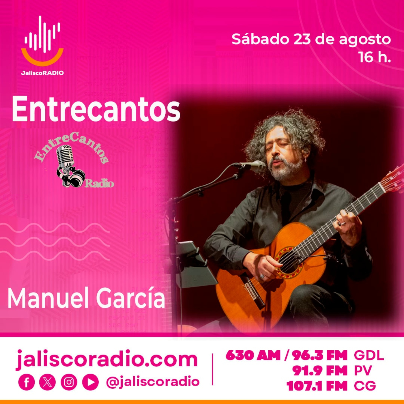 Programa Entrecantos 23 de agosto, 2025: Manuel García episode artwork
