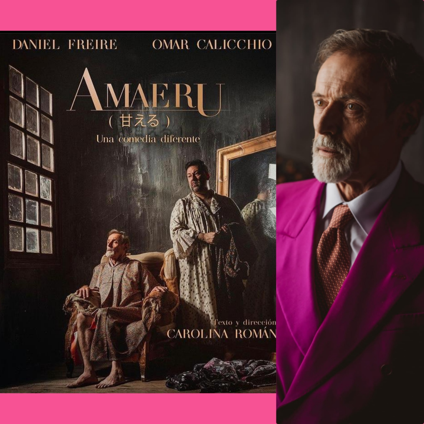 EN BUENA COMPAÑIA - El actor Daniel Freire estrena la obra teatral AMAERU en Valladolid