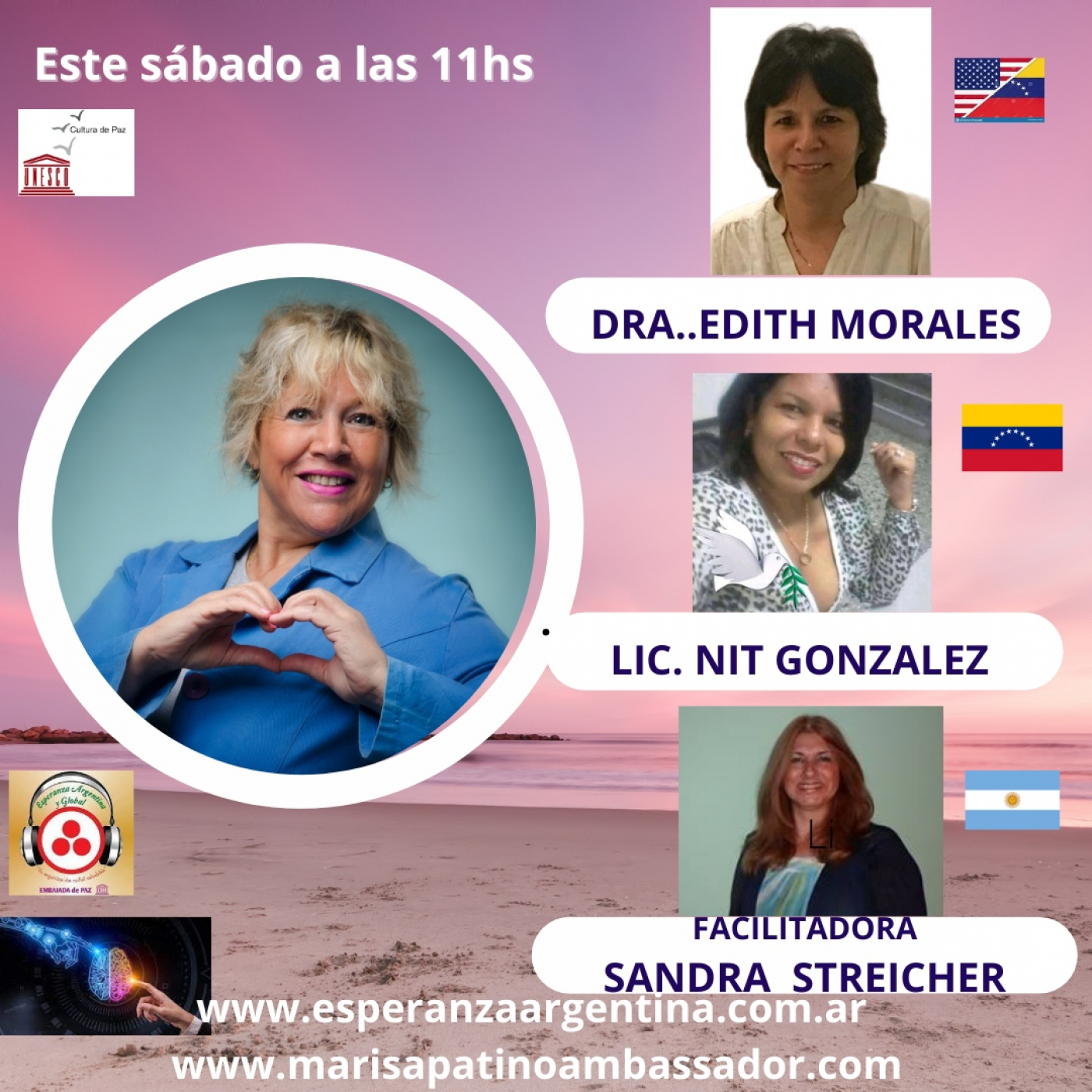 VALORANDO a los agentes de SALUD del MUNDO + EDUCACIÓN POSTPANDEMIA + REGISTROS AKASHICOS en MARISA PATIÑO entrevistas episode artwork