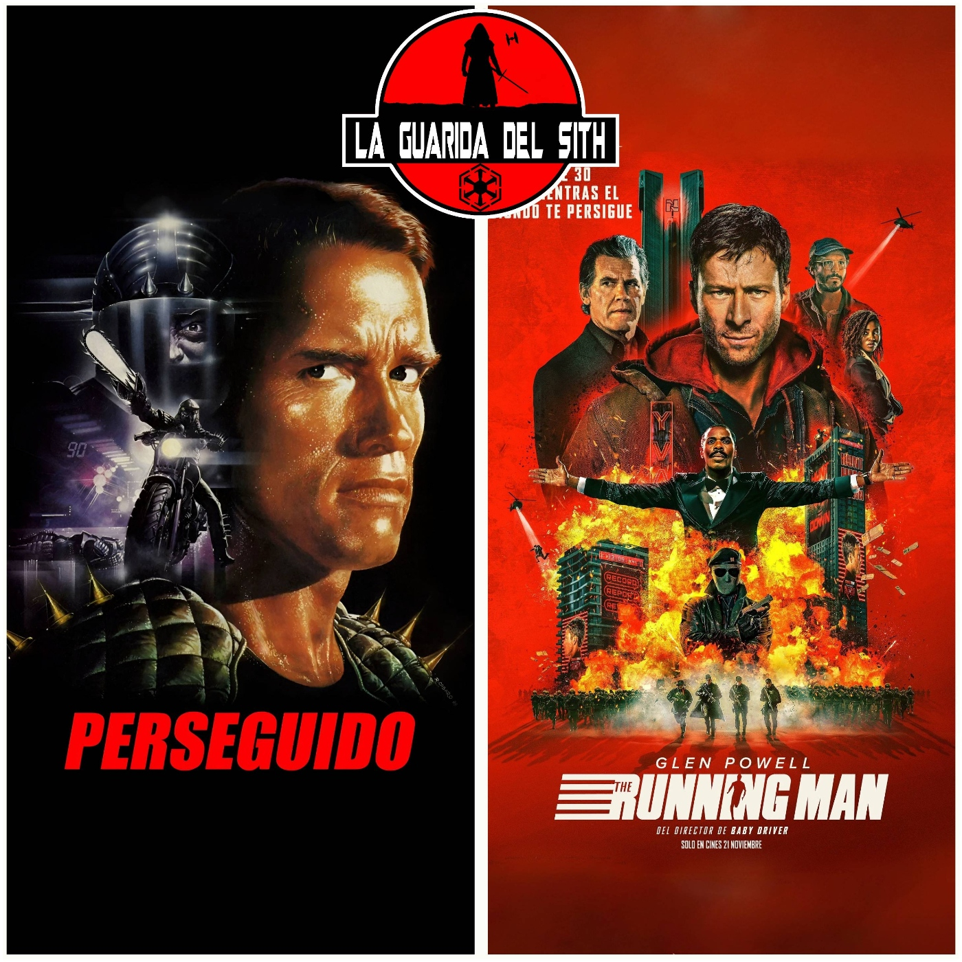 LGDS 13x27 El Fugitivo (Libro), Perseguido y The Running Man  ‍♂️ - Acceso anticipado