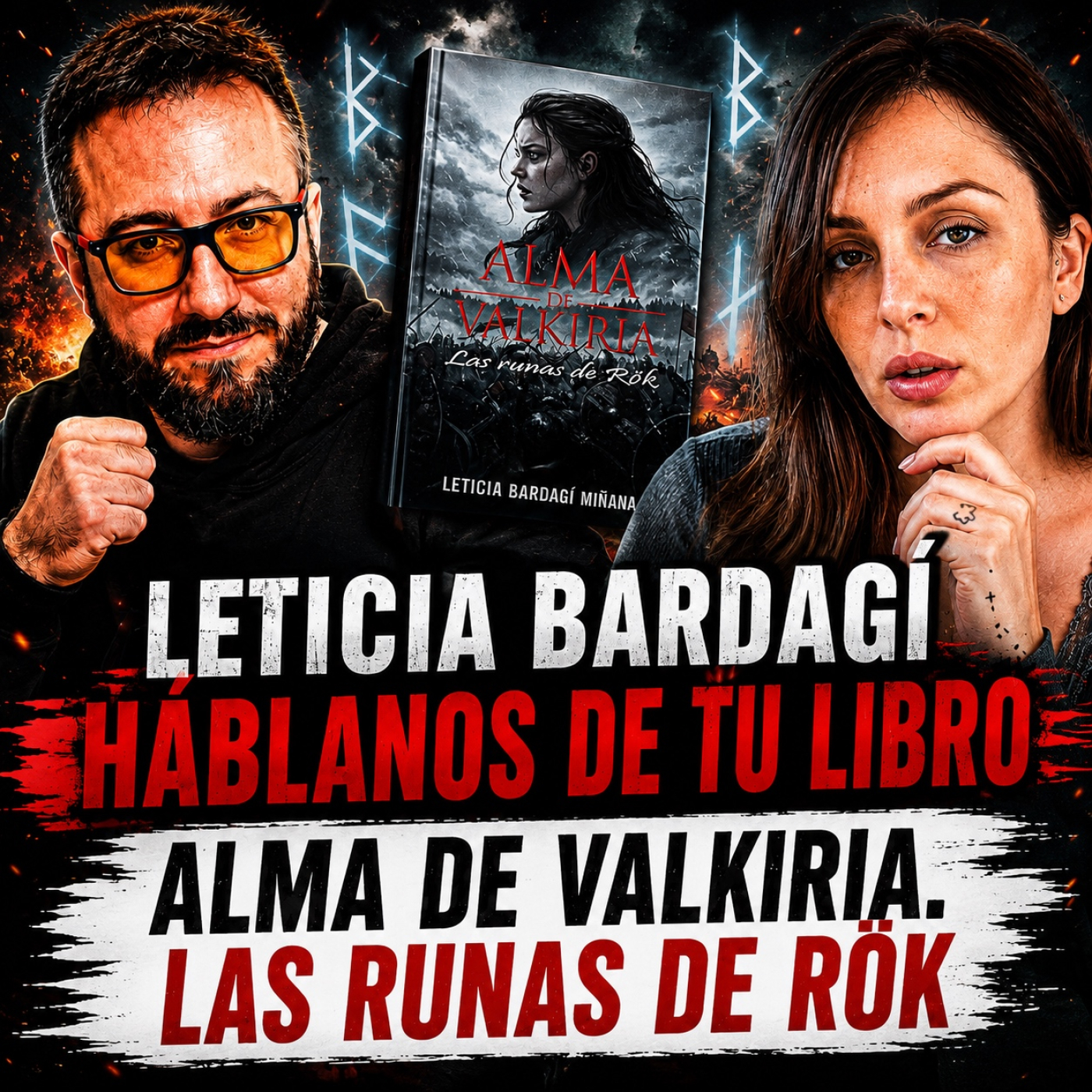 Leticia Bardagi háblanos de tu libro Alma de valkiria. Las runas de Rök. episode artwork