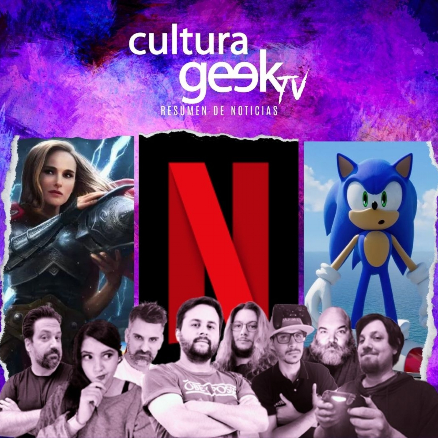 Cultura Geek TV: Sonic, Thor, emuladores, las nuevas pelis de juegos y la guerra por el streaming episode artwork