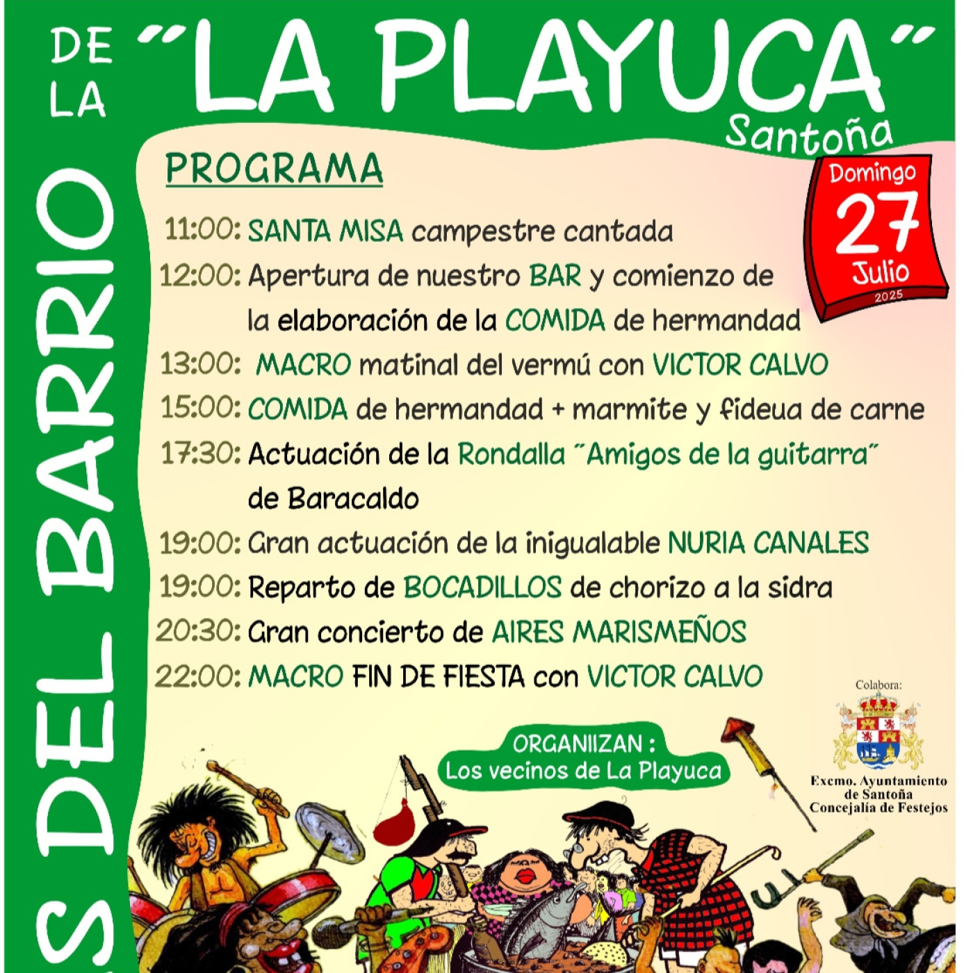 El barrio de la Playuca se prepara para sus fiestas este domingo 27 de julio con actividades para todos los gustos 25/07 episode artwork