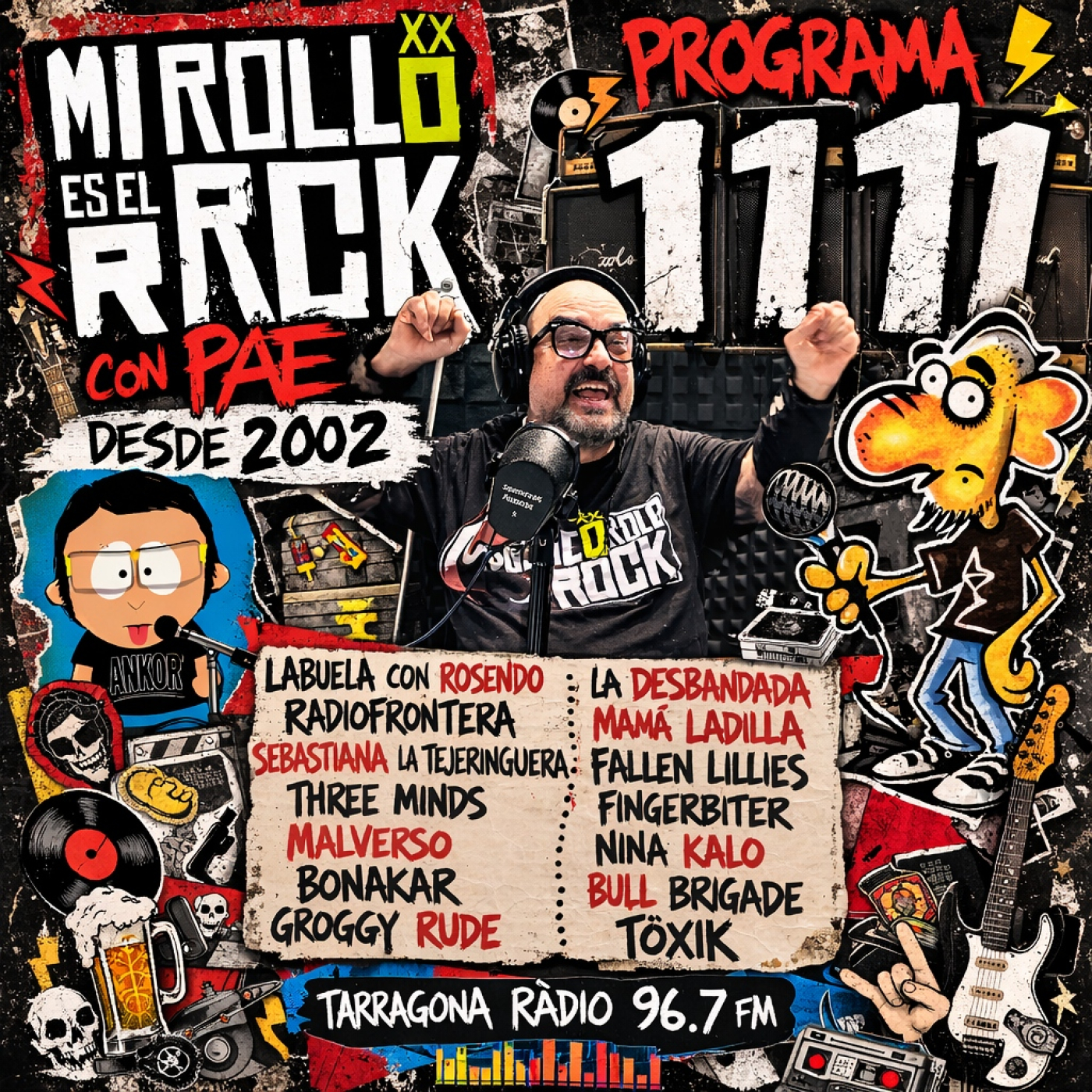 Chapurreando italiano y francés en el MI ROLLO ES EL ROCK 1111 episode artwork