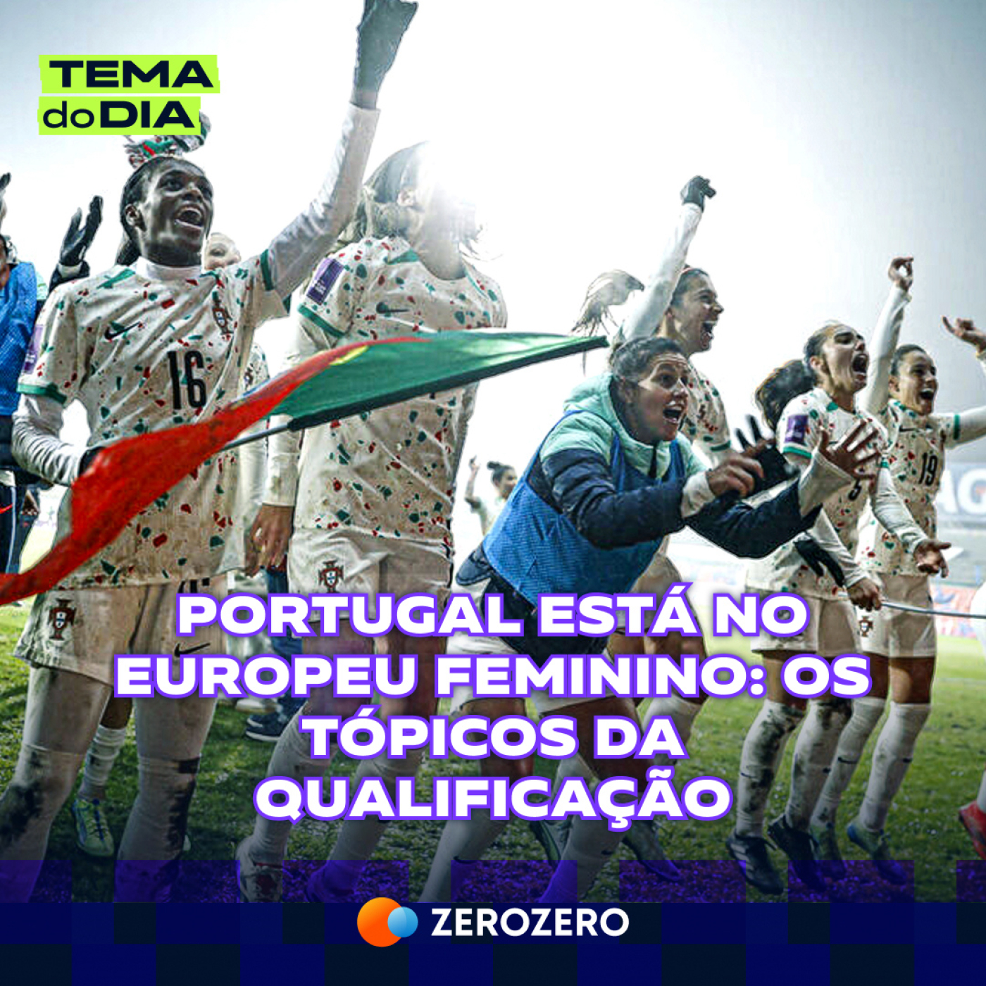 Portugal está no Europeu feminino: os tópicos da qualificação | 04 Dez episode artwork