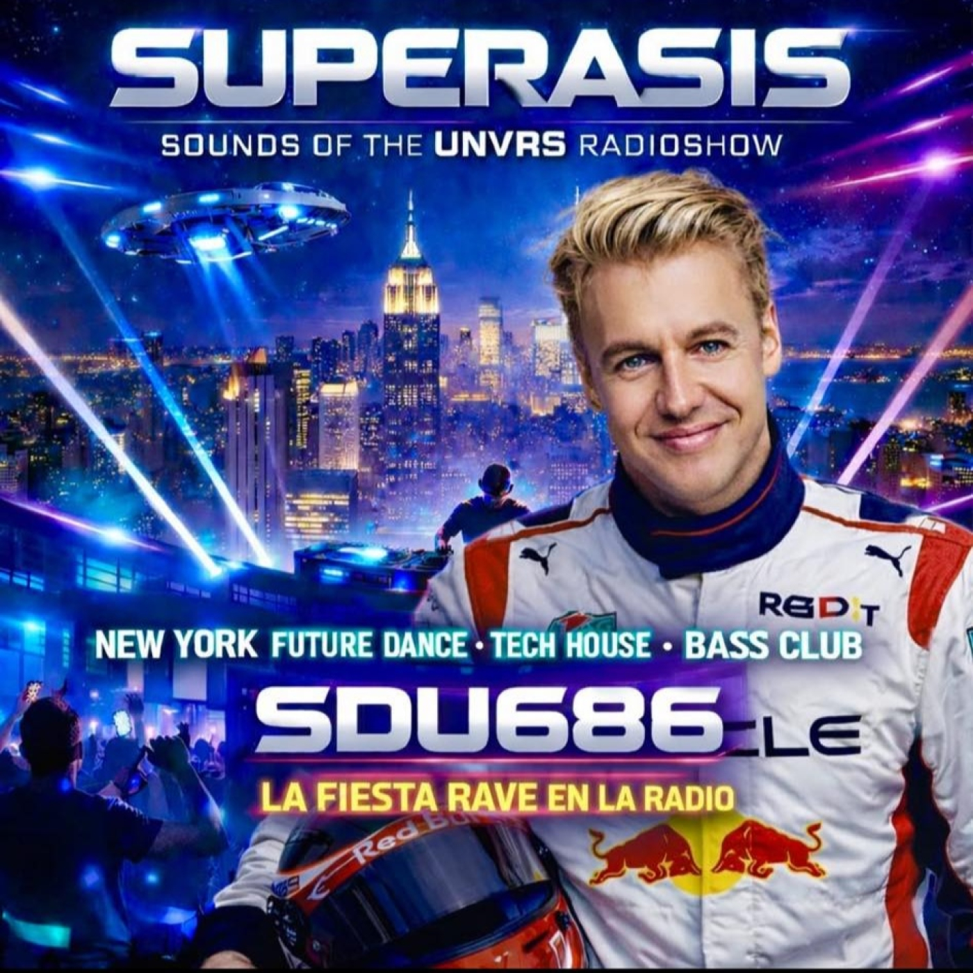 SUPERASIS SDU686 FUTURE DANCE-TECH HOUSE-BASS CLUB-NEW YORK episode artwork