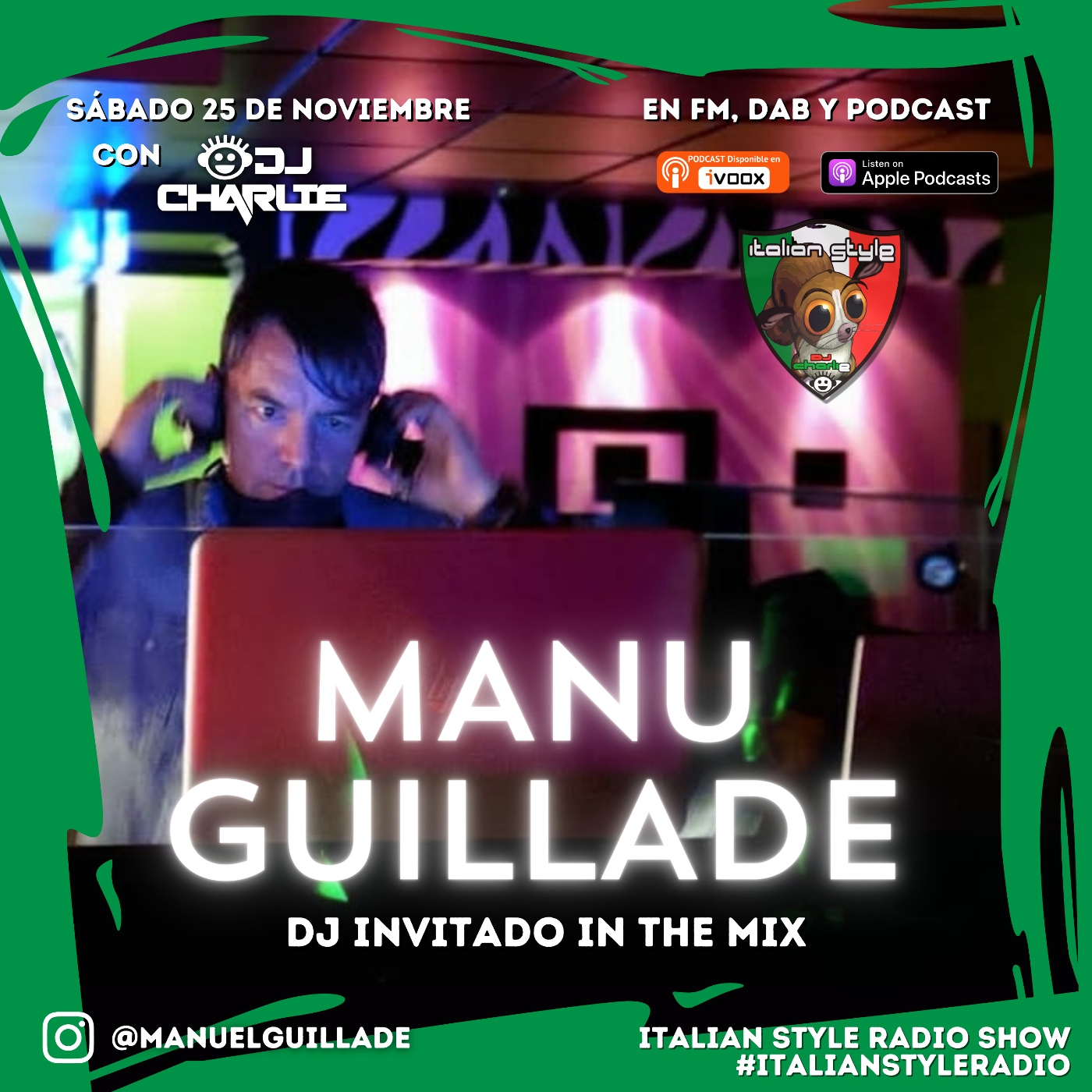 ITALIAN STYLE radio show 909 25-11-2023 episode artwork