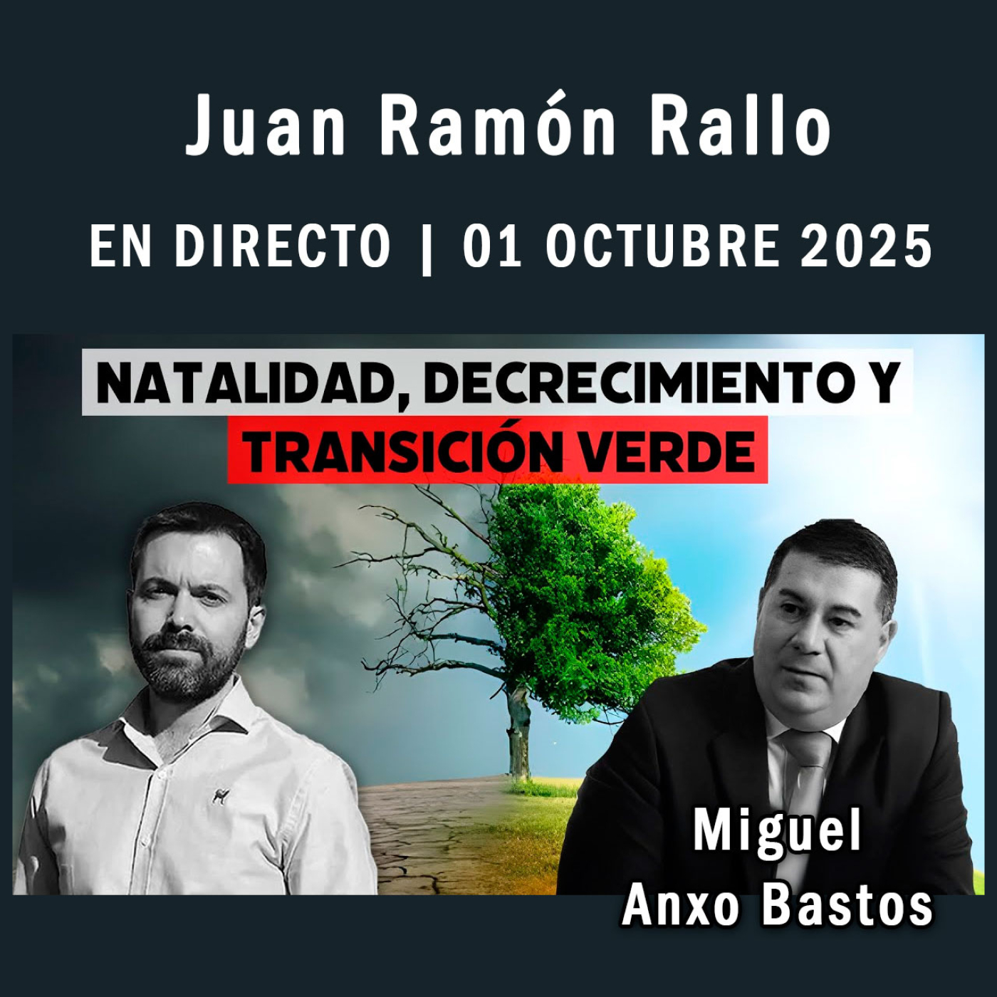 Crisis demográfica, decrecimiento económico y transición energética | Directo 01 Octubre 2025