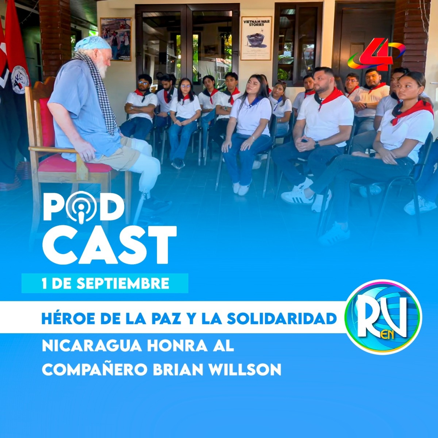 Nicaragua rinde homenaje al Cro. Brian Willson, héroe de la paz y solidaridad  ️| Revista en Vivo ✊ episode artwork