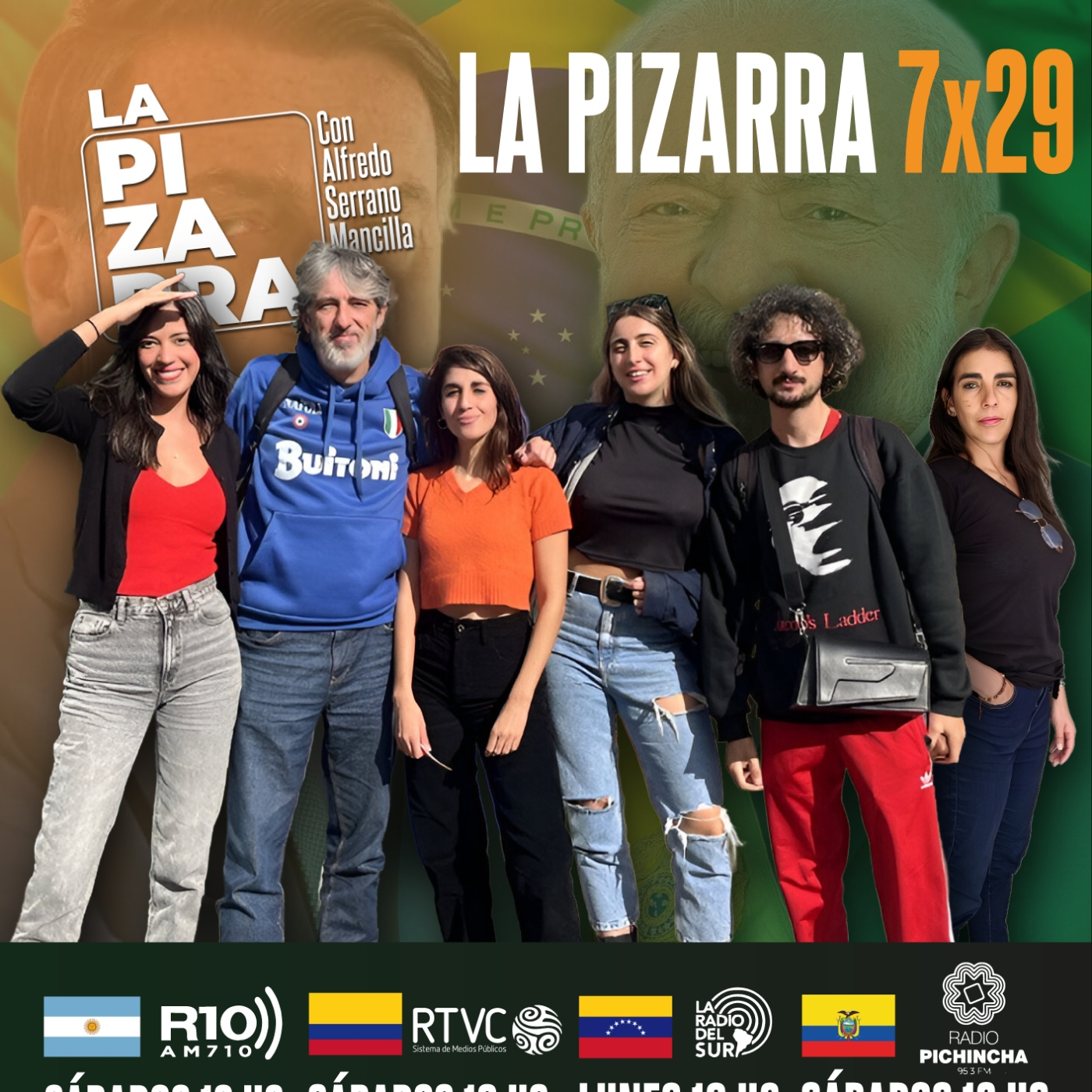 BRASIL: BOLSONARO en APRIETOS, LULA CRECE -La Pizarra FINAL DE TEMPORADA